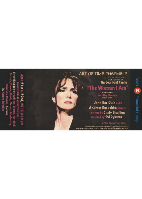 “Youkali Tango” by Kurt Weill - The Woman I Am (2006)