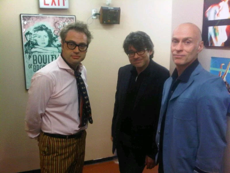  From left to right: Steven Page, Andrew Burashko, John Mann 