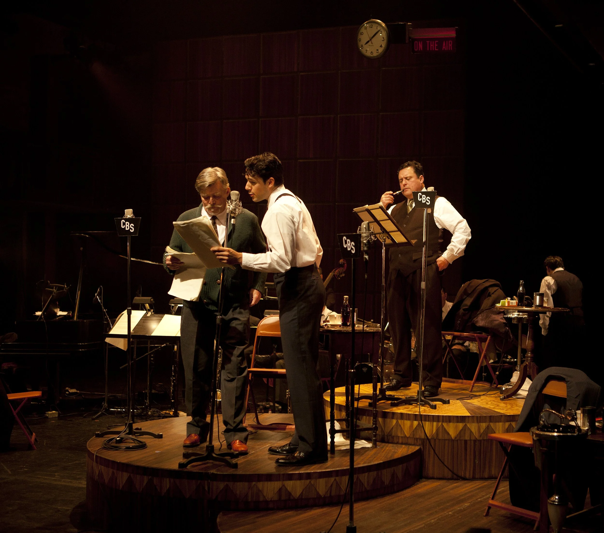  From left to right: Nicholas Campbell, Marc Bendavid, Sean Cullen Photo by John Lauener 