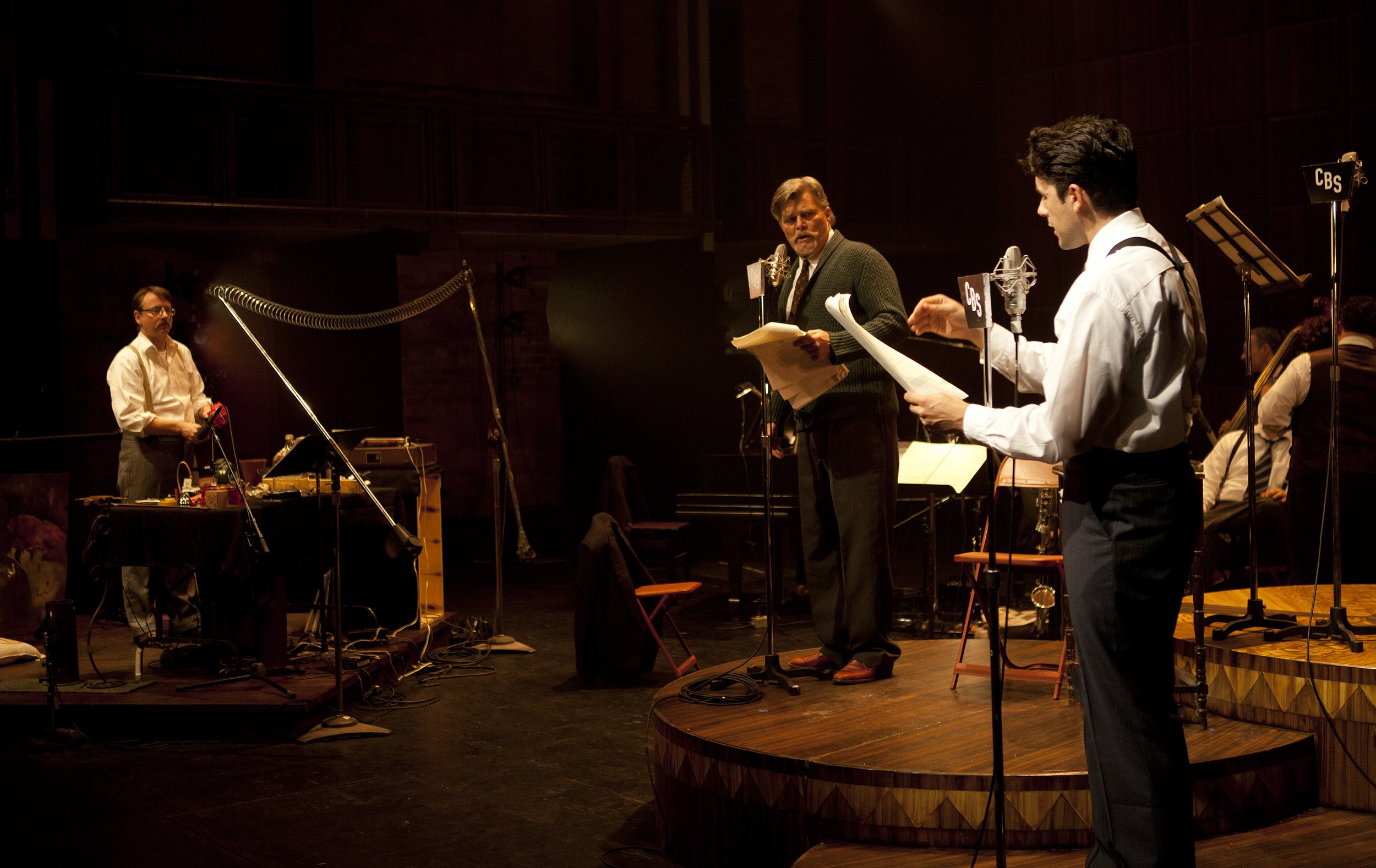  From left to right: John Gzowski, Nicholas Campbell, Marc Bendavid Photo by John Lauener 