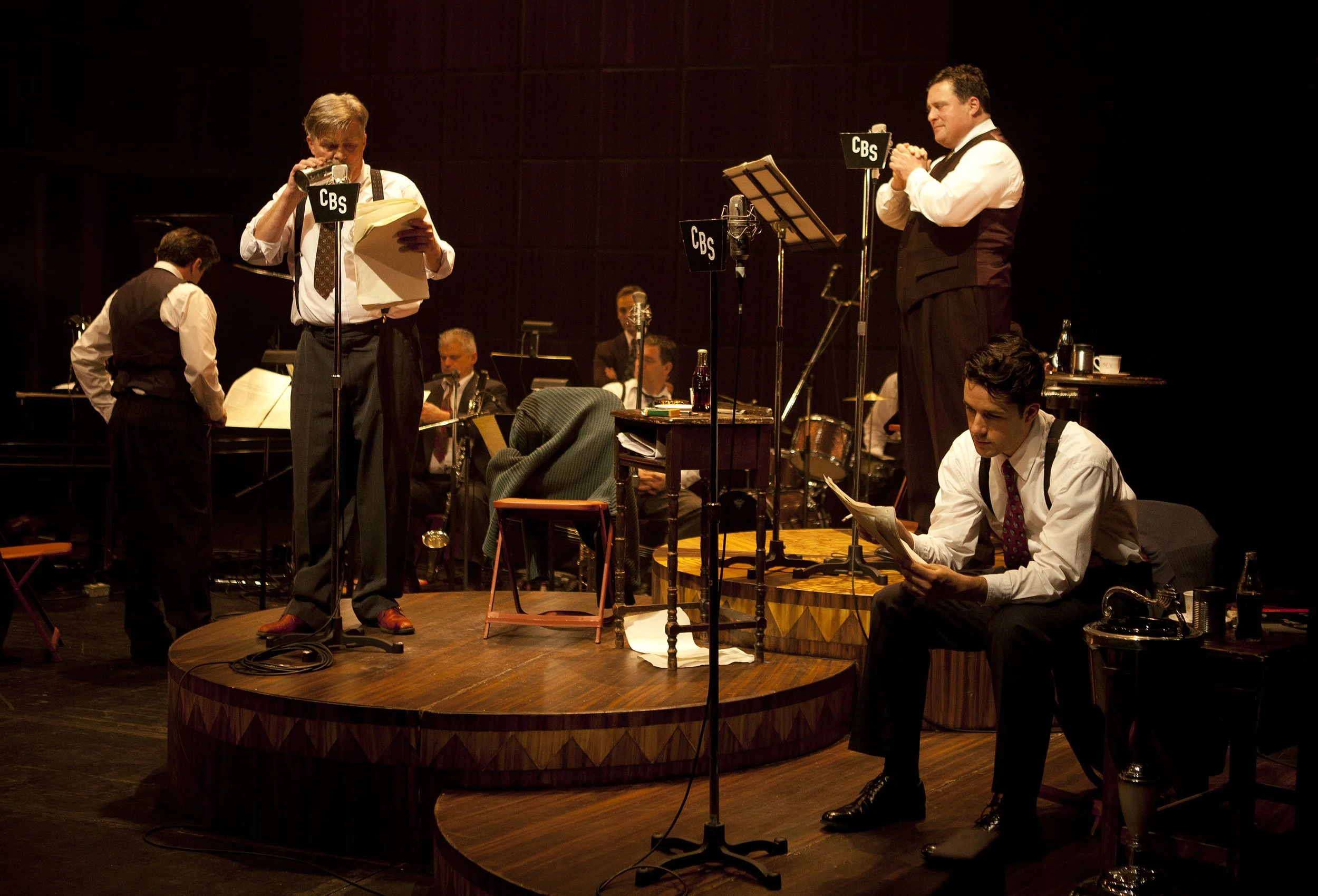  From left to right: Andrew Burashko, Nicholas Campbell, John Johnson, Peter Pavlovsky, Kevin Turcotte, Sean Cullen, Max Christie Photo by John Lauener 