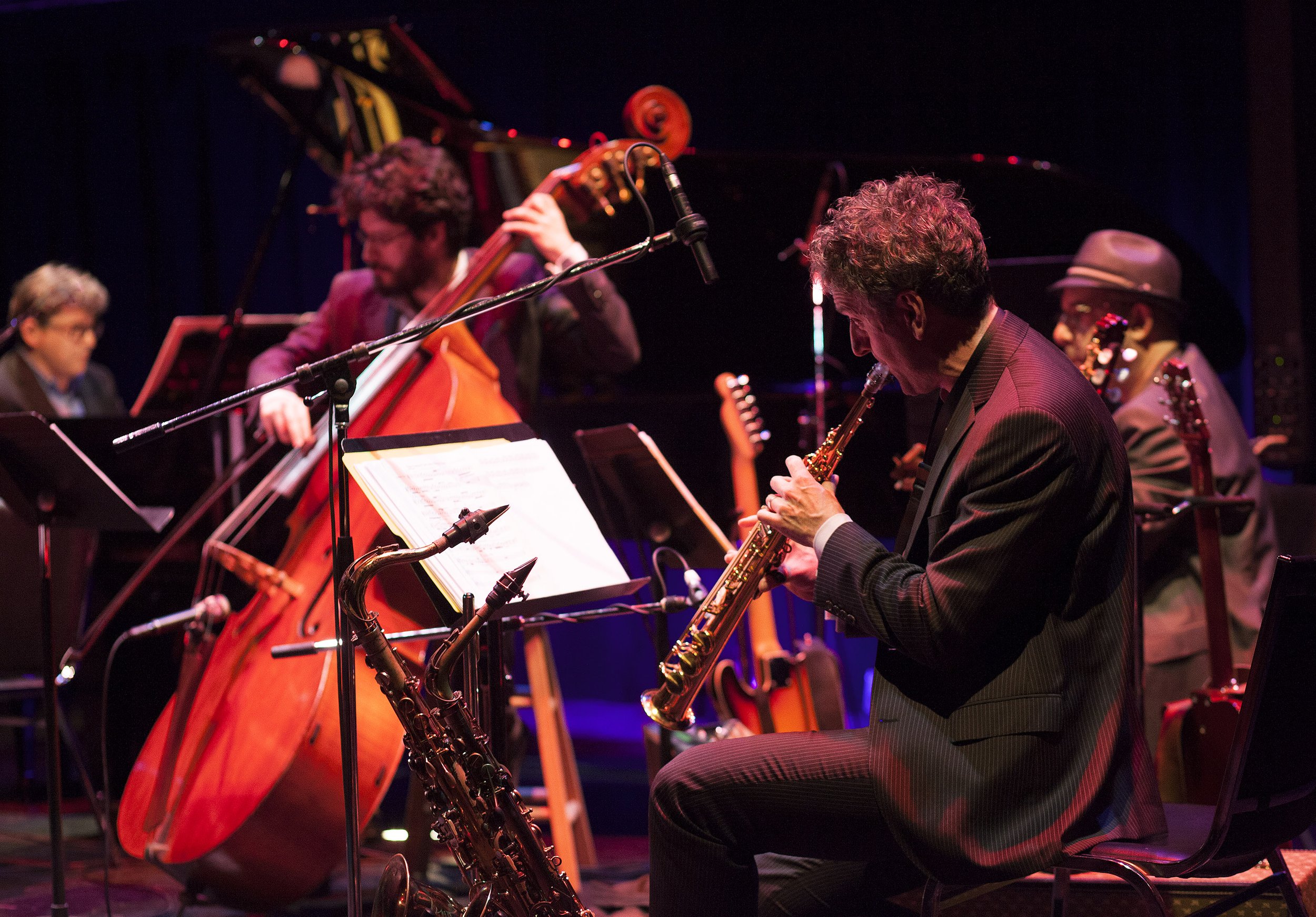  From left to right: Andrew Burashko, Joseph Phillips, Rob Carli, Rob Piltch Photo by John Lauener 