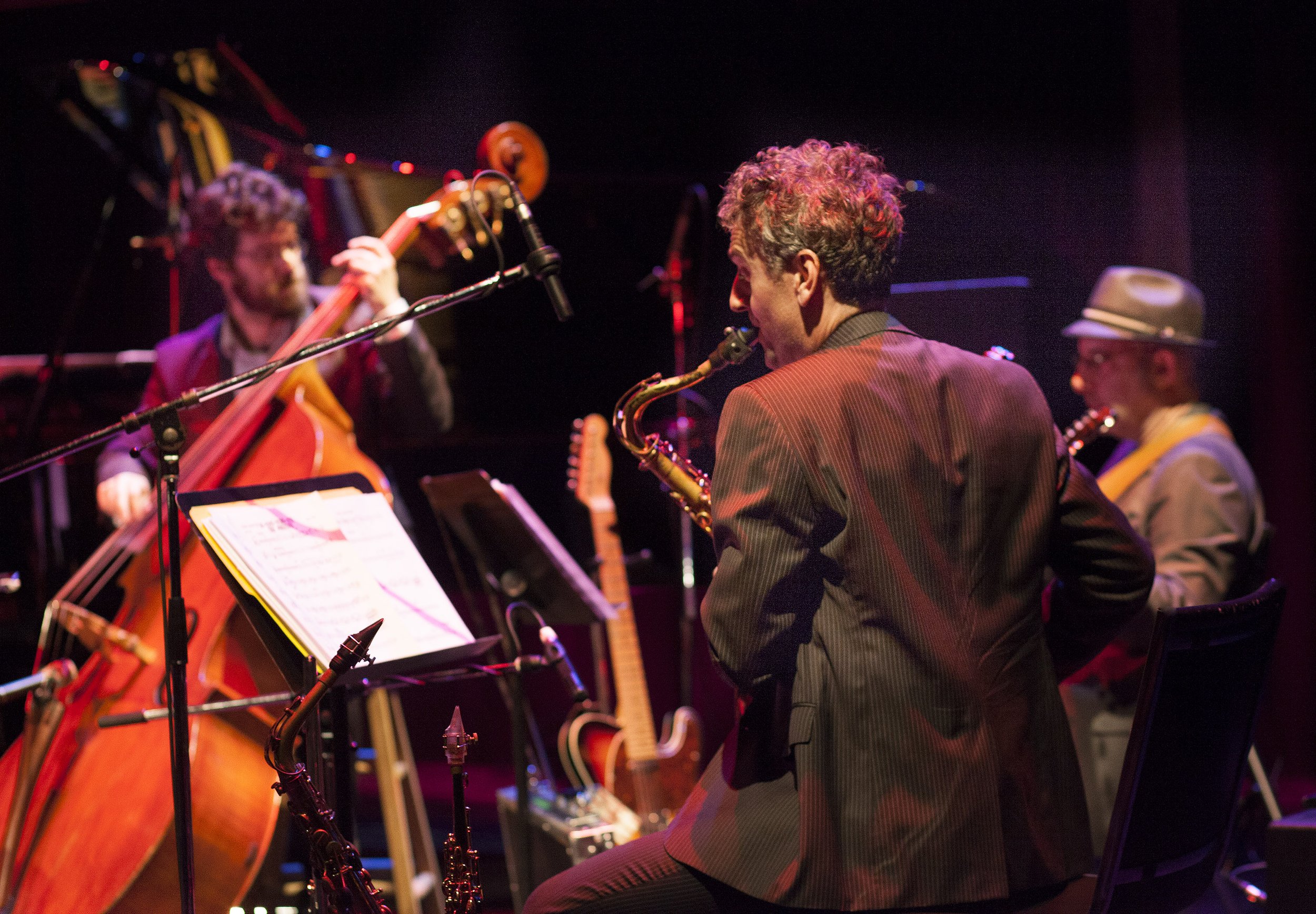 From left tonight:  Joseph Phillips, Rob Carli, Rob Piltch Photo by John Lauener 