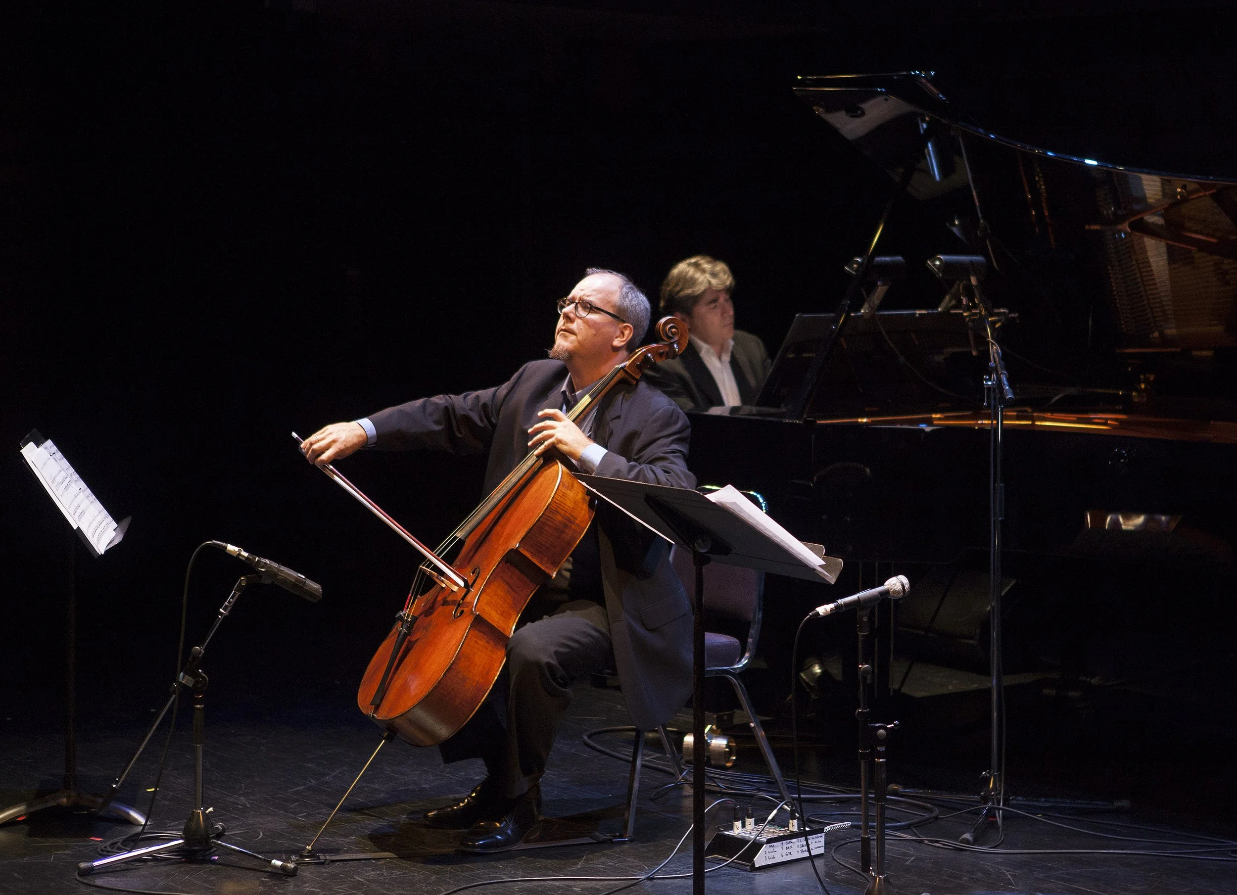  Thomas Wiebe &amp; Andrew Burashko Photo by John Lauener 