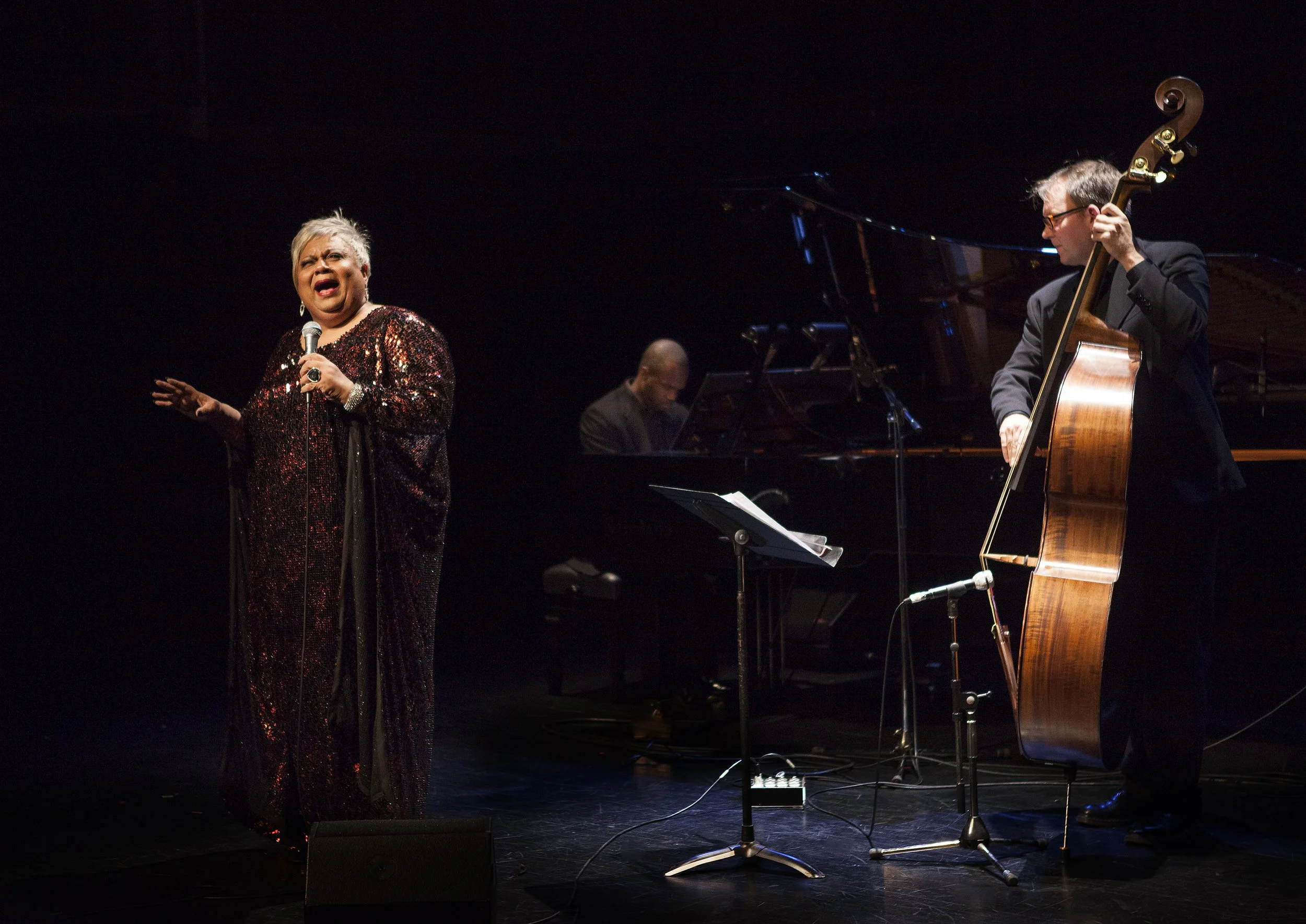  Jackie Richardson, Corey Butler &amp; Andrew Downing Photo by John Lauener 