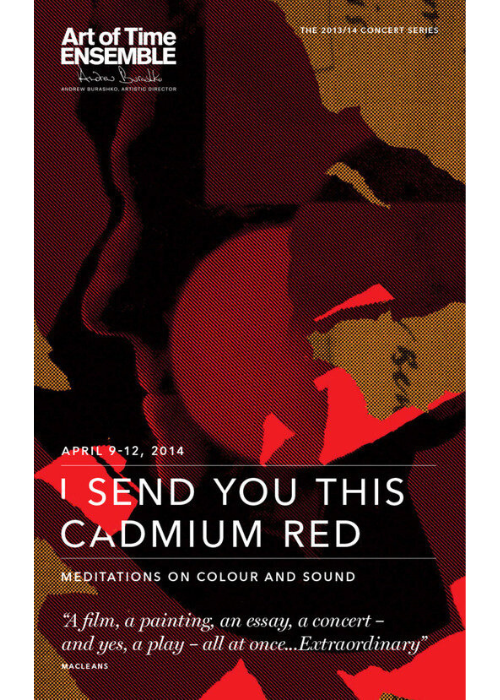 I Send You This Cadmium Red (2014)