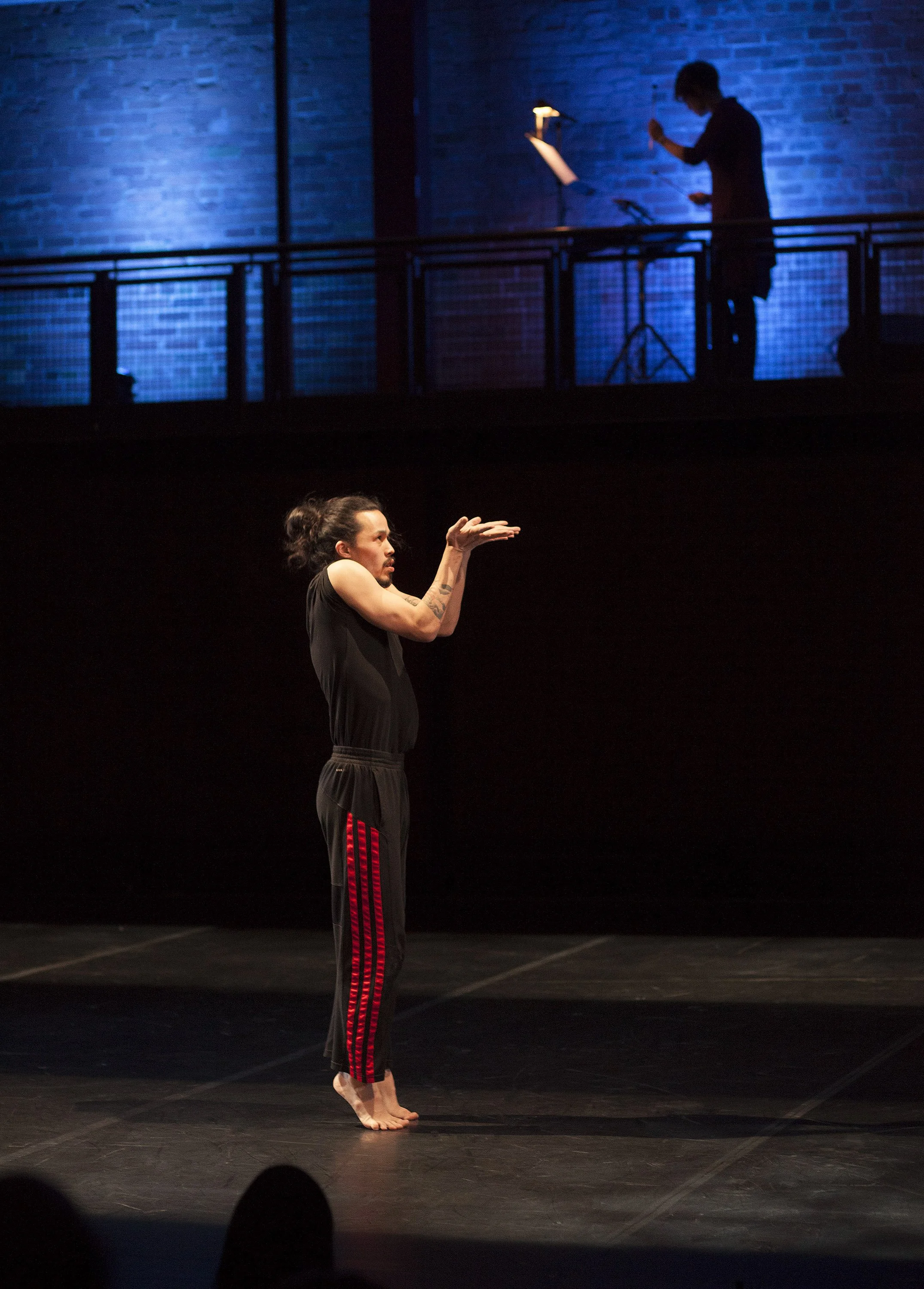  From left to right: Benjamin Kamino, Beverley Johnston Photo by John Lauener 
