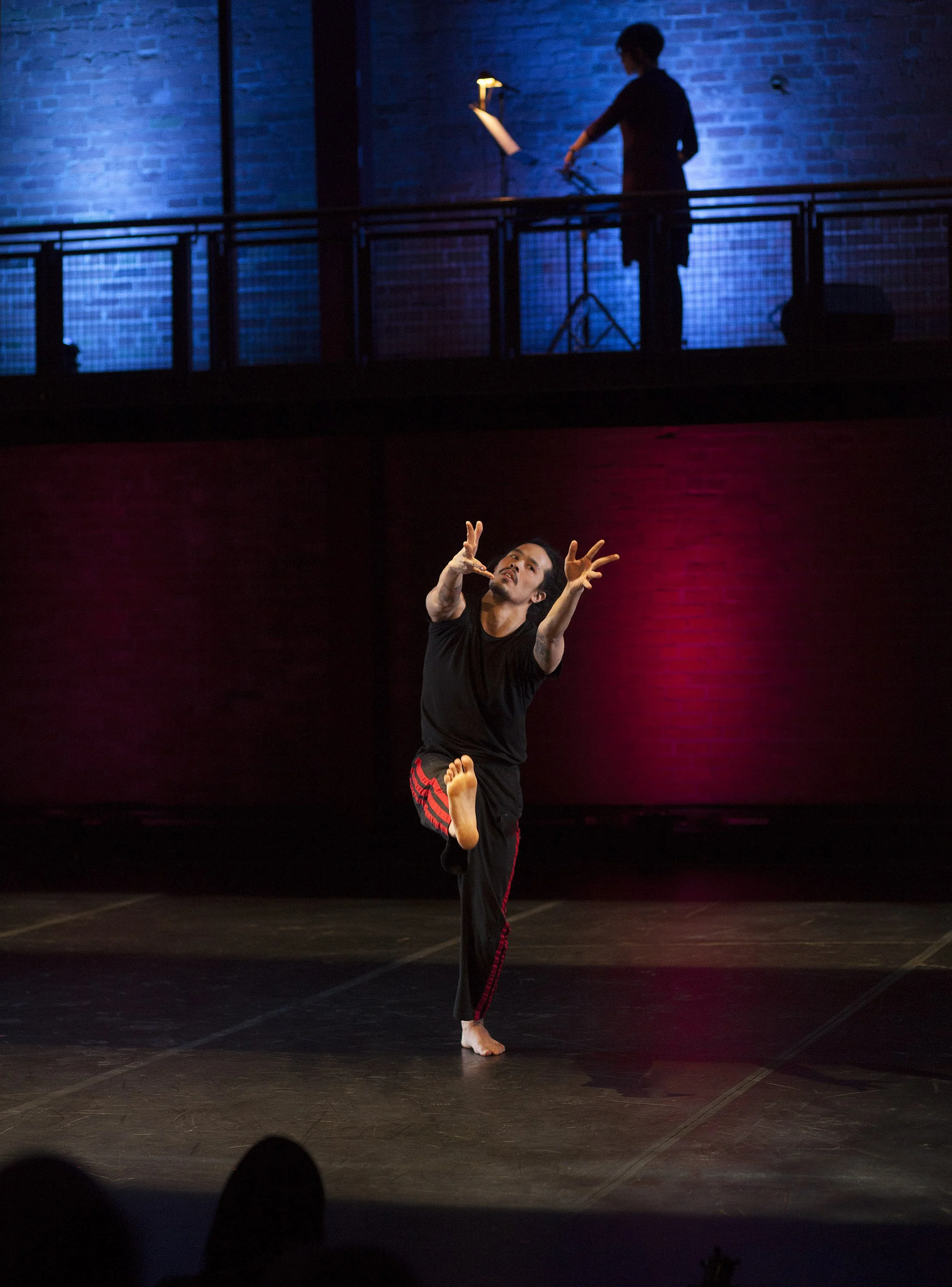  From left right: Benjamin Kamino, Beverley Johnston Photo by John Lauener 