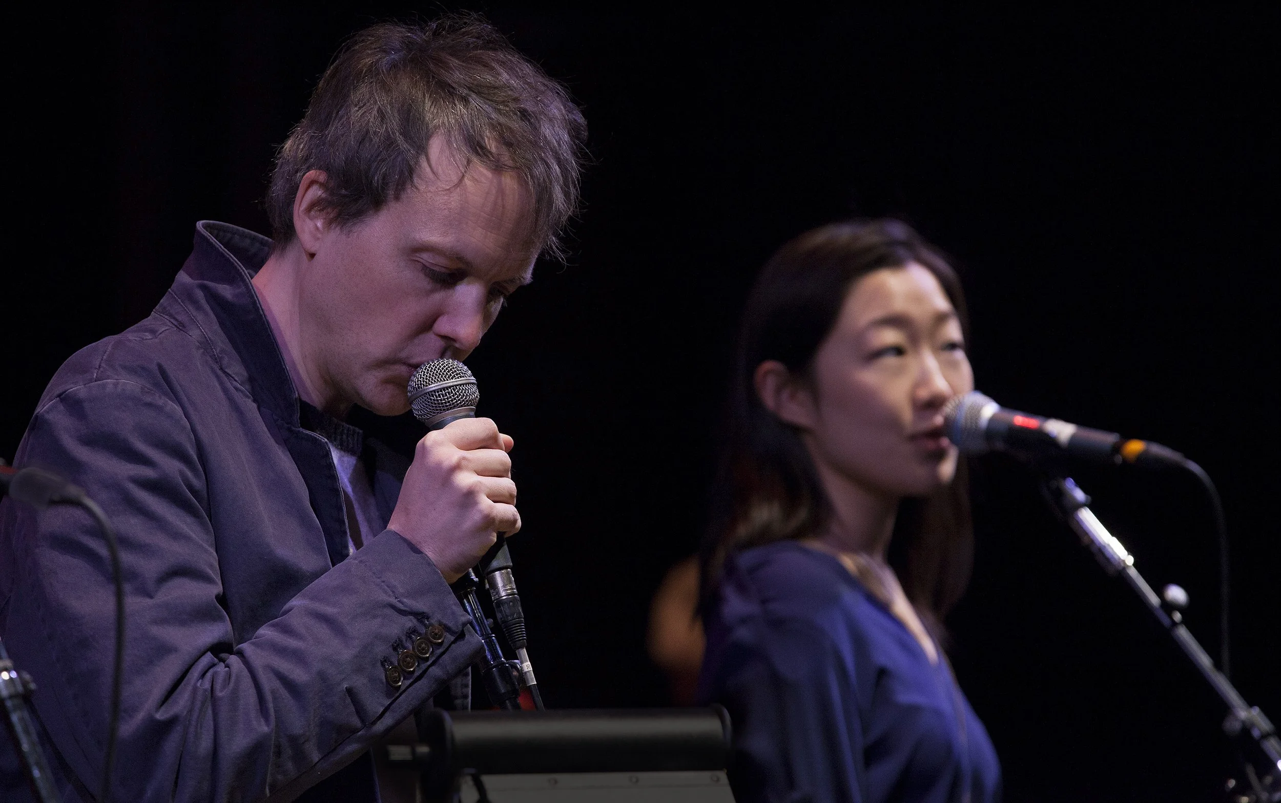  From left to right: John Southworth, Jessica Leung Photo by John Lauener 