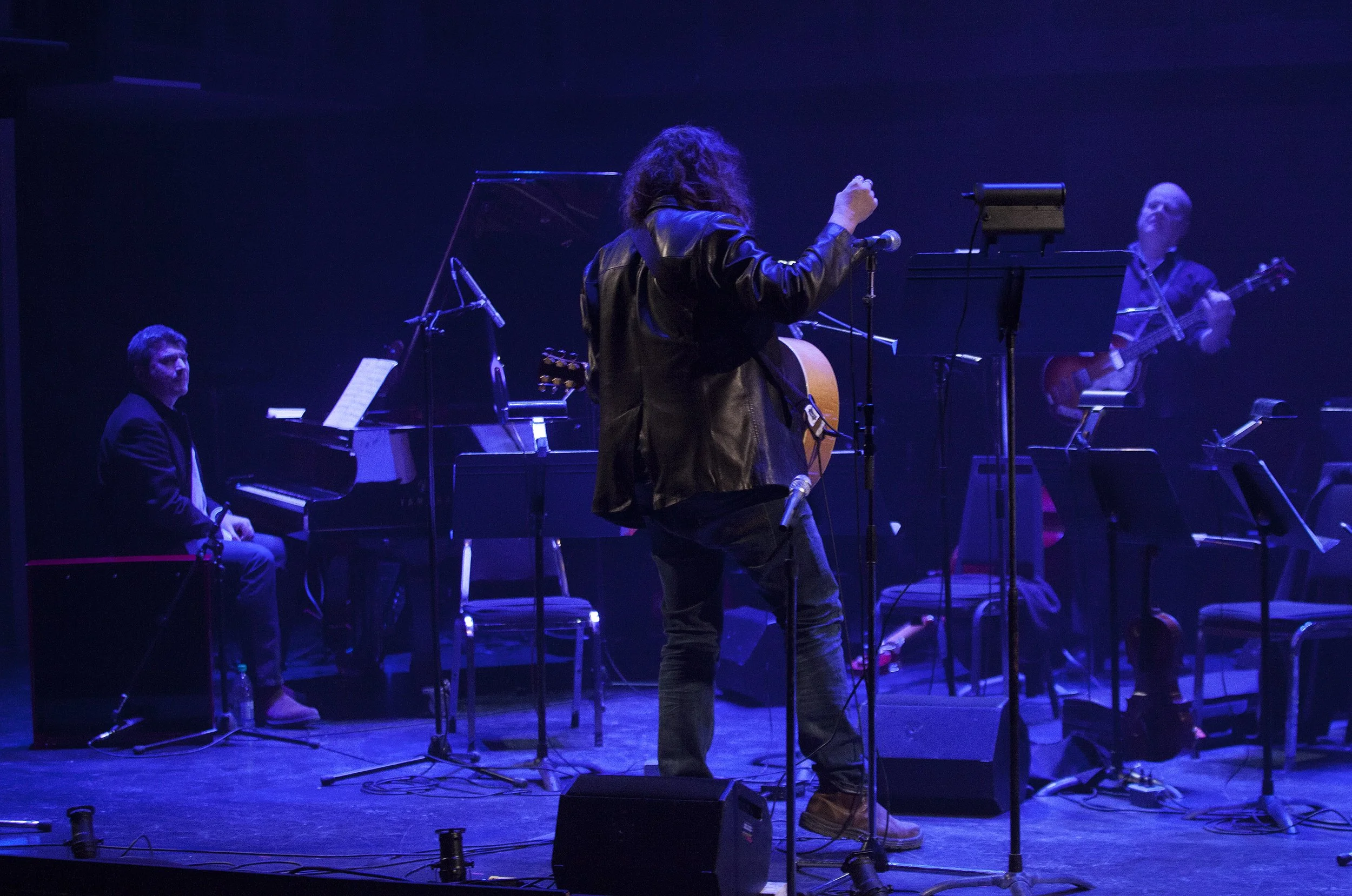  From left to right: Andrew Burashko, Tom Wilson, George Koller Photo by John Lauener 