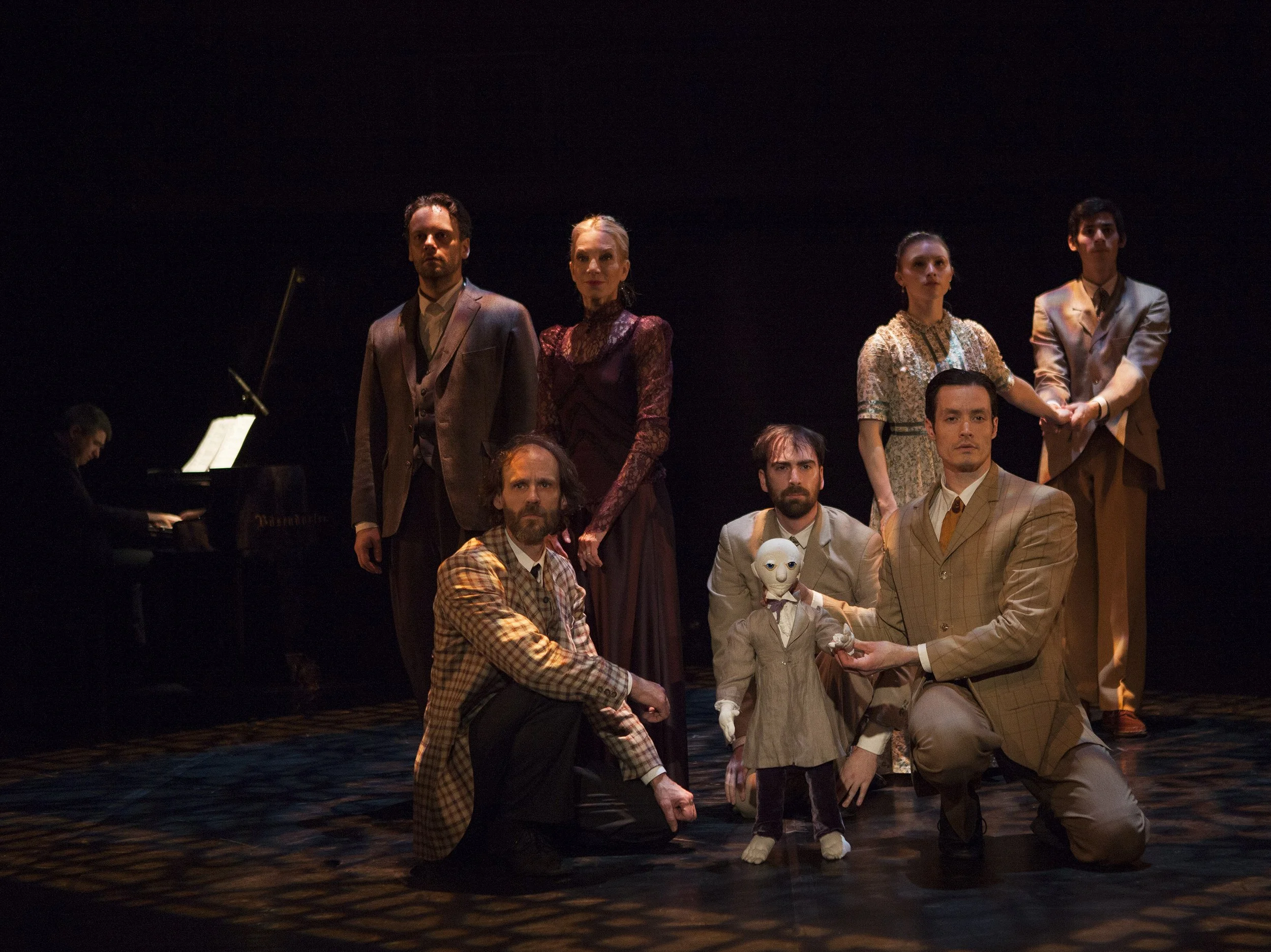  From left to right: Louis Laberge-Côté, Bill Coleman, Evelyn Hart, Luke Garwood, Victoria Mehaffy, Tyler Gledhill, Andrew McCormack Photo by John Lauener 