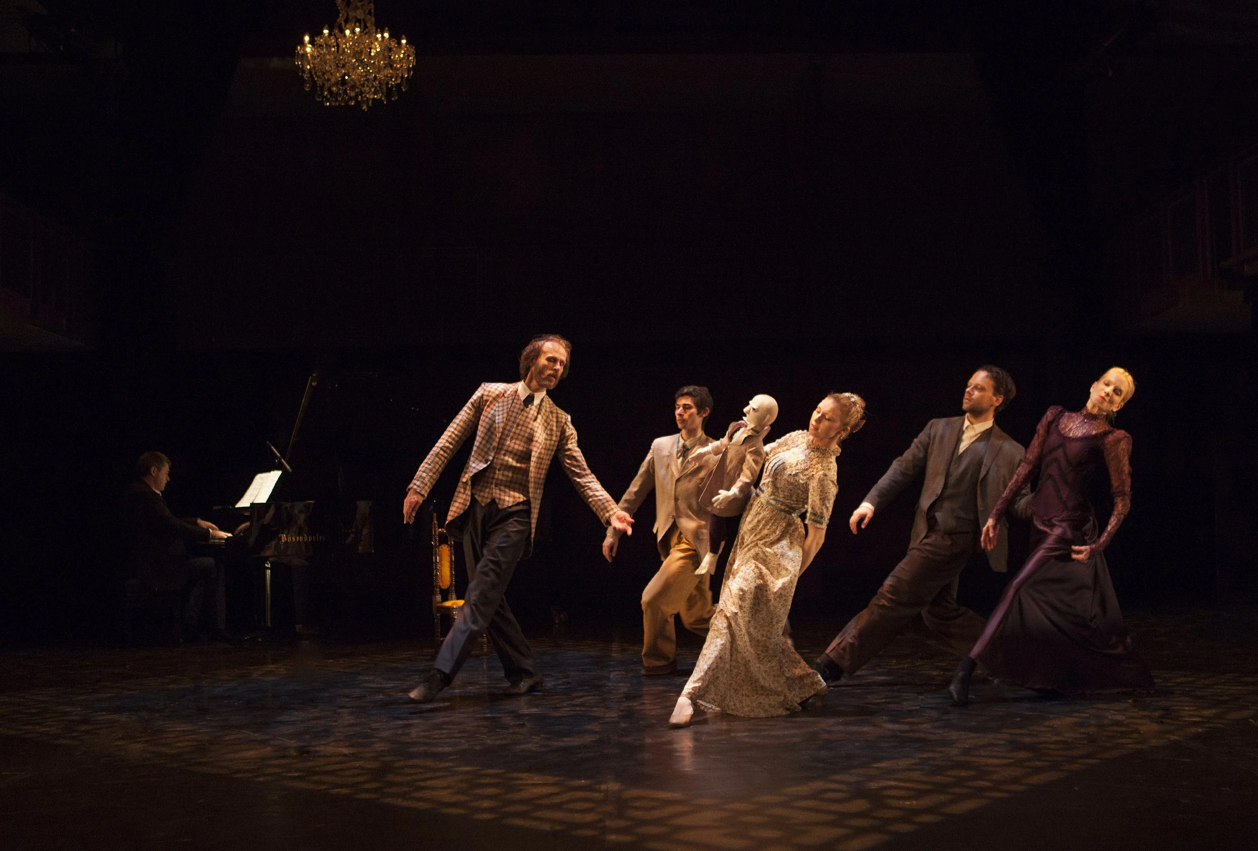  From left to right: Andrew Burashko, Bill Coleman, Andrew McCormack, Tori Mehaffey, Louis Laberge-Côté, Evelyn Hart Photo by John Lauener 