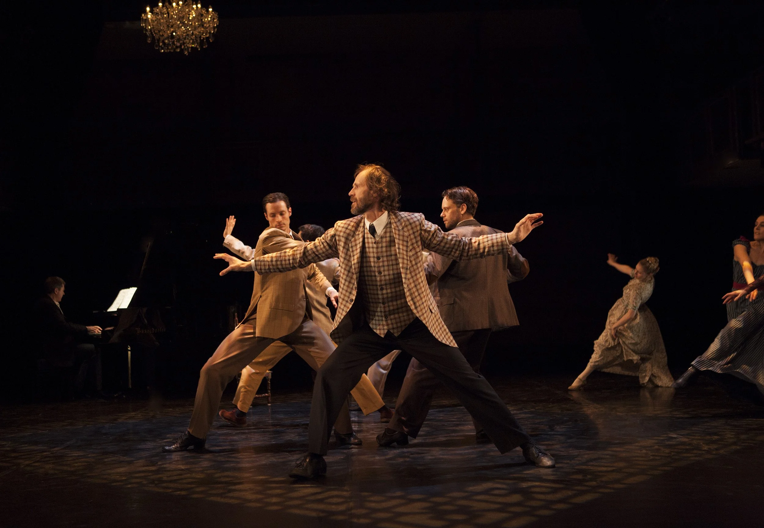  From left to right: Tyler Gledhill, Bill Coleman, Louis Laberge-Cote, Victoria Mehaffy Photo by John Lauener 