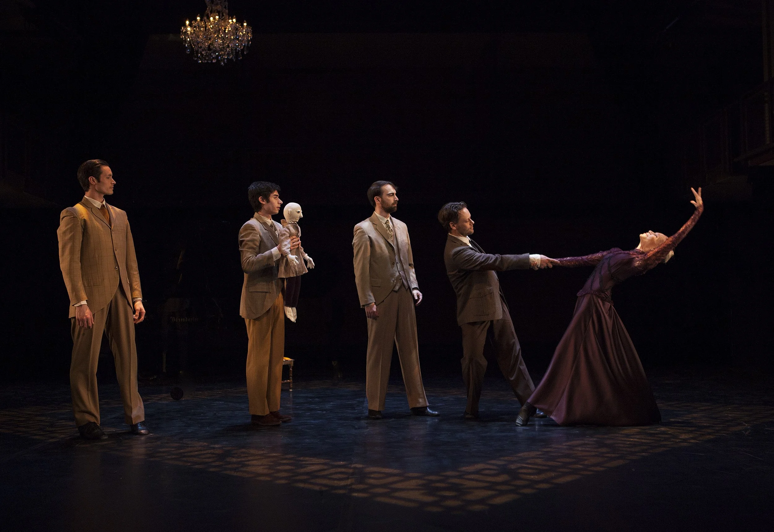  From left to right: Tyler Gledhill, Andrew McCormack, Luke Garwood, Louis Laberge-Cote, Evelyn Hart Photo by John Lauener 