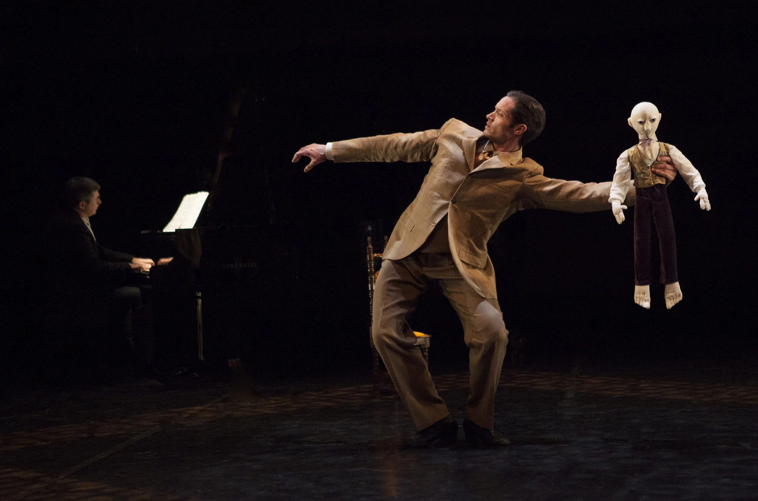  From left to right: Andrew Burashko, Tyler Gledhill Photo by John Lauener 