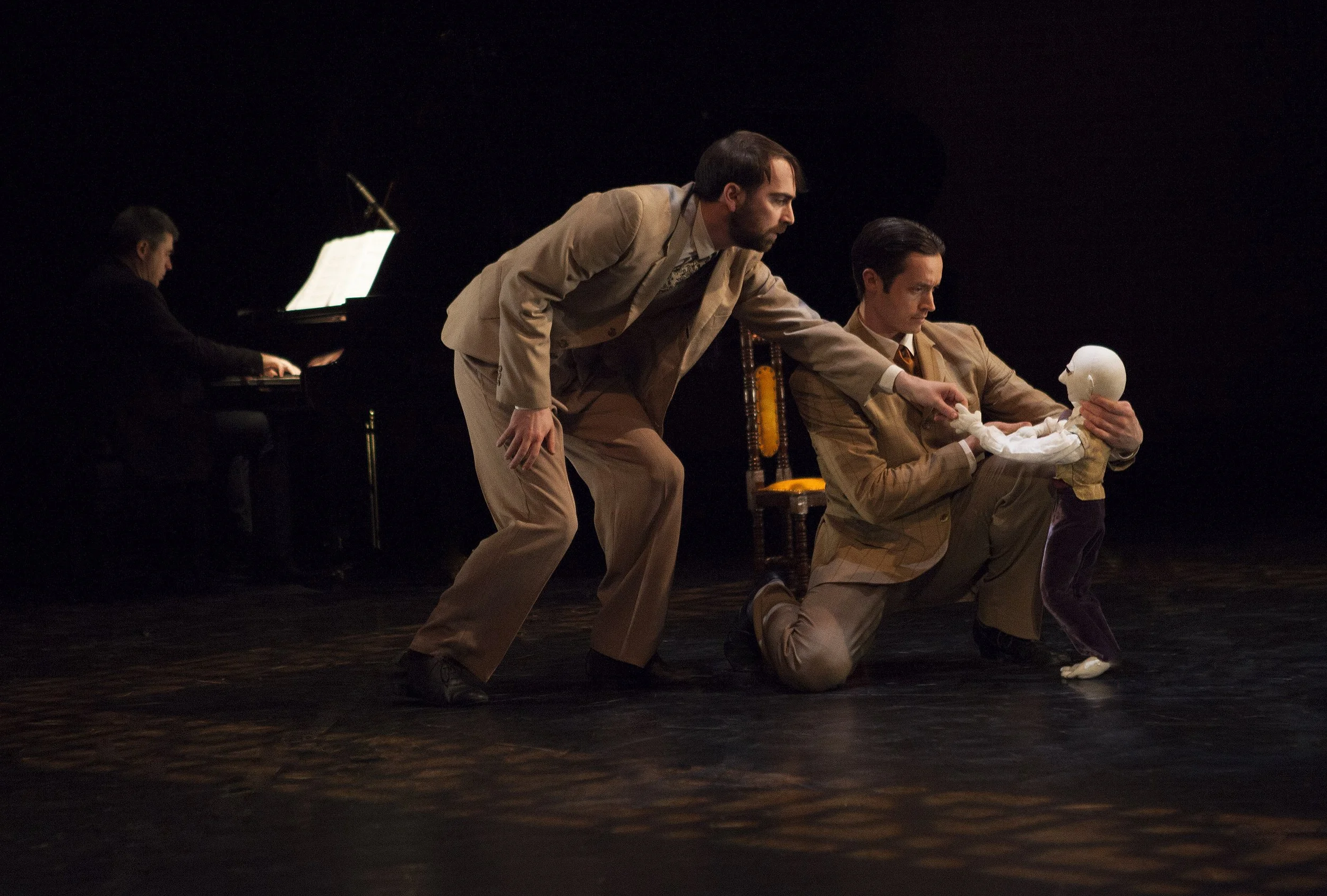  From left to right: Andrew Burashko, Luke Garwood, Tyler Gledhill Photo by John Lauener 