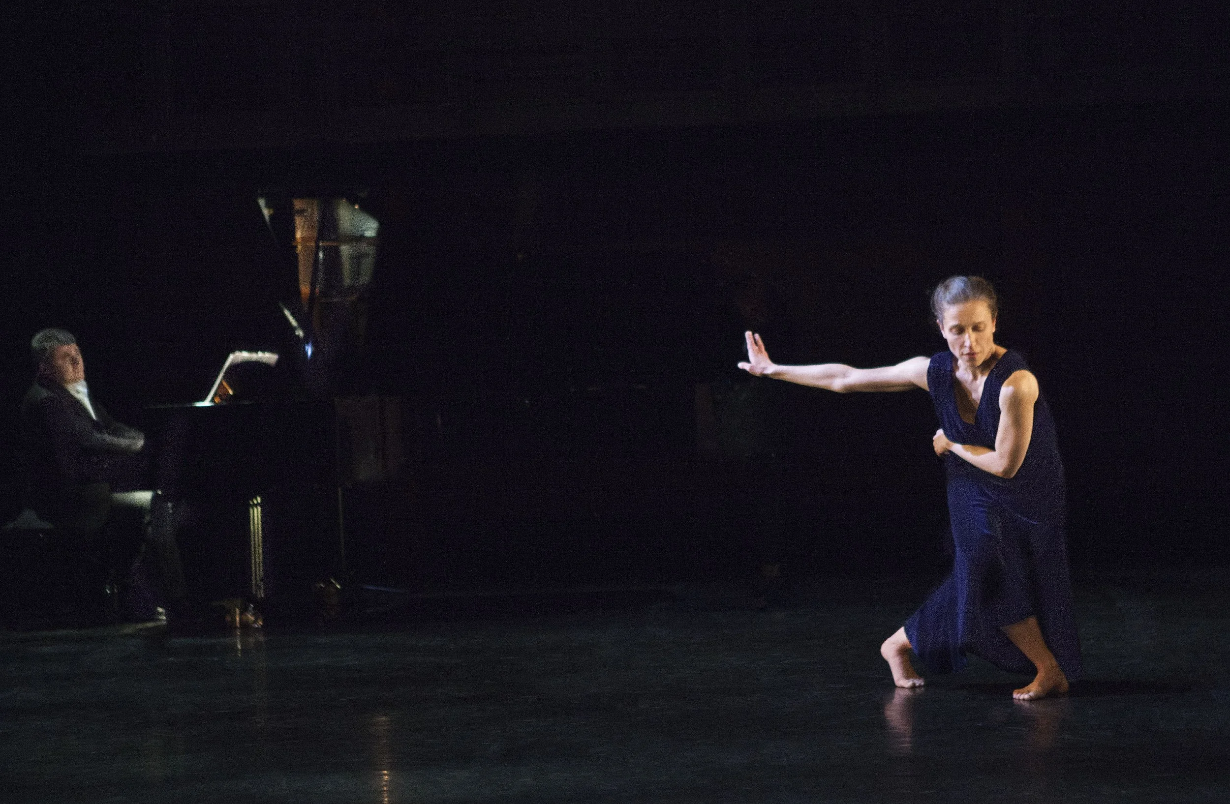  From left to right: Andrew Burashko, Jessica Runge Photo by John Lauener 