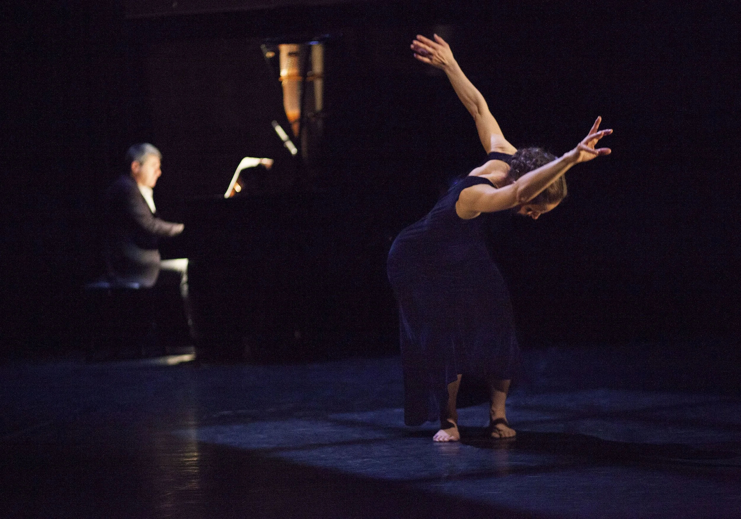  From left to right: Andrew Burashko, Jessica Runge Photo by John Lauener 