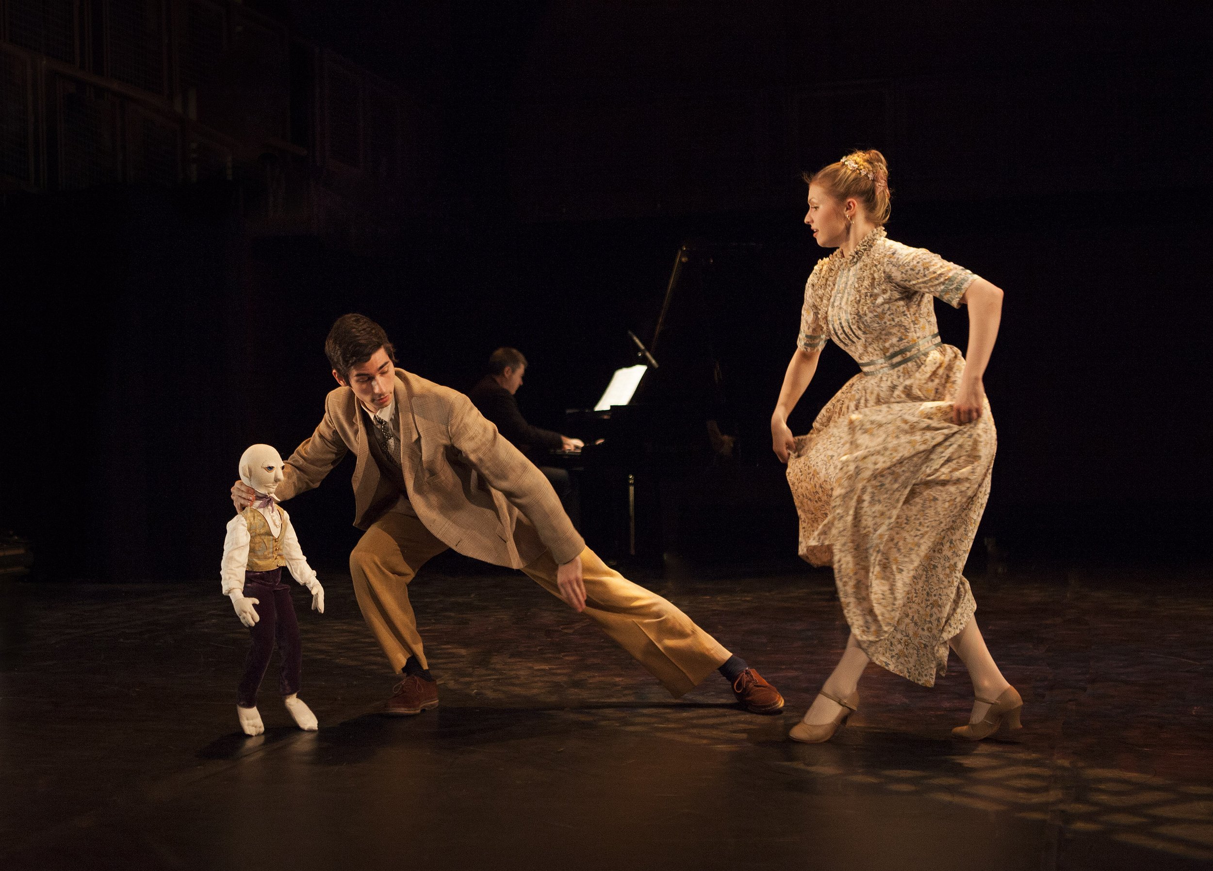  From left to right: Andrew McCormack, Victoria Mehaffy Photo by John Lauener 