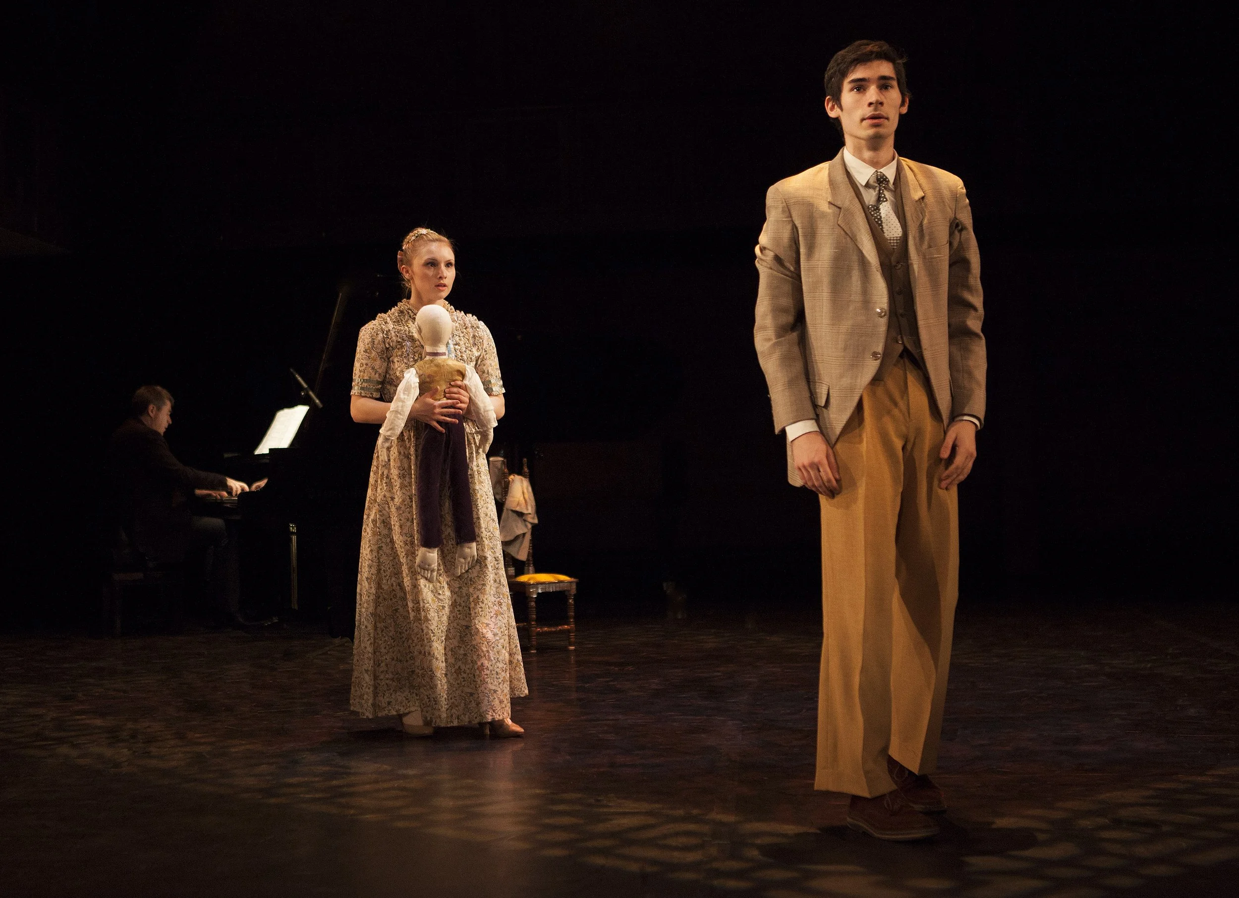  From left to right: Victoria Mehaffy, Andrew McCormack Photo by John Lauener 