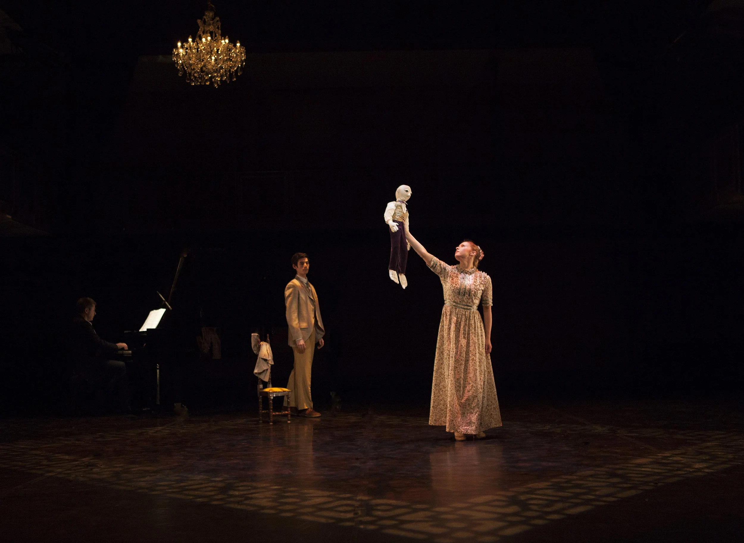  From left to right: Andrew McCormack, Victoria Mehaffy Photo by John Lauener 