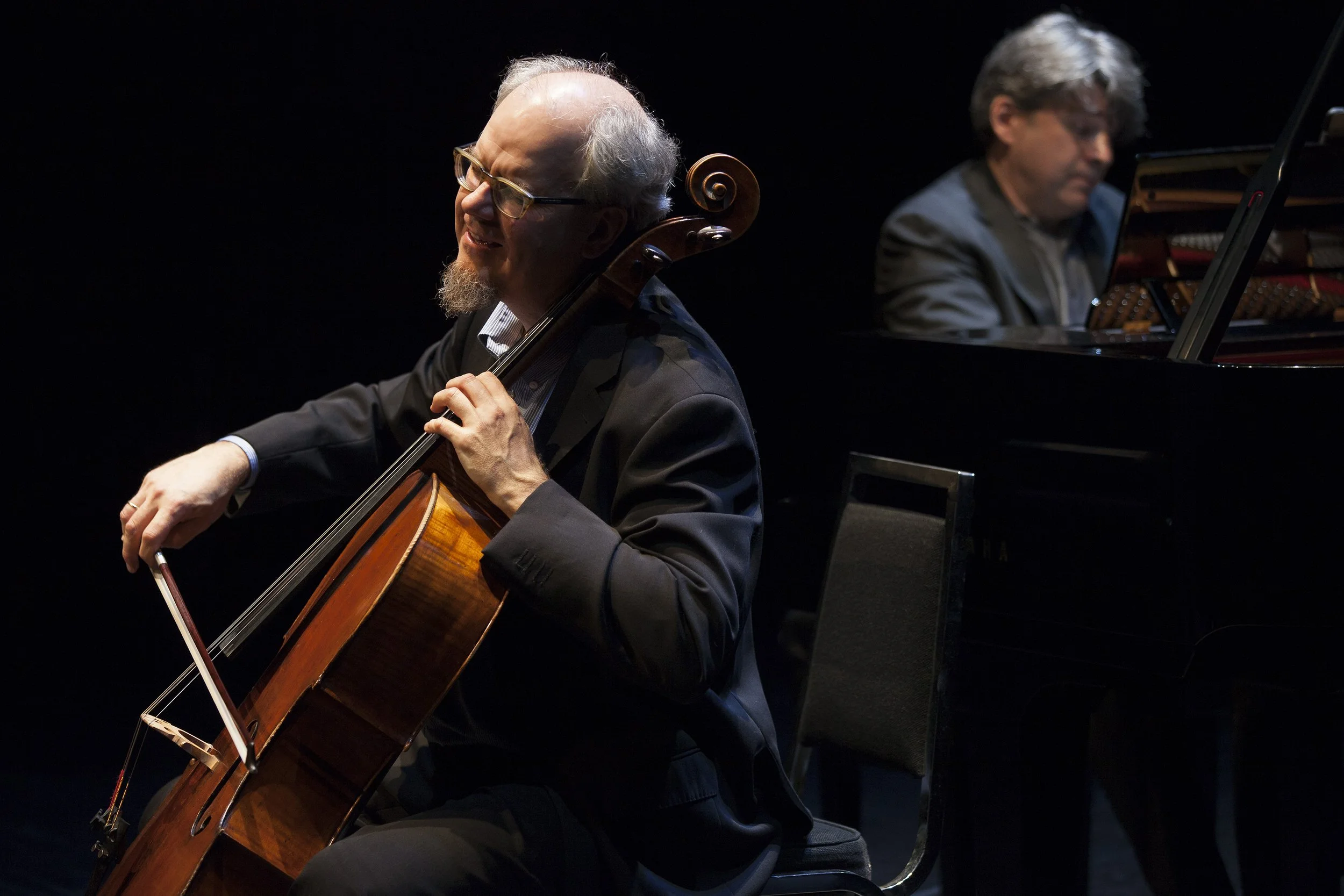  Thomas Wiebe and Andrew Burashko Photo by John Lauener 