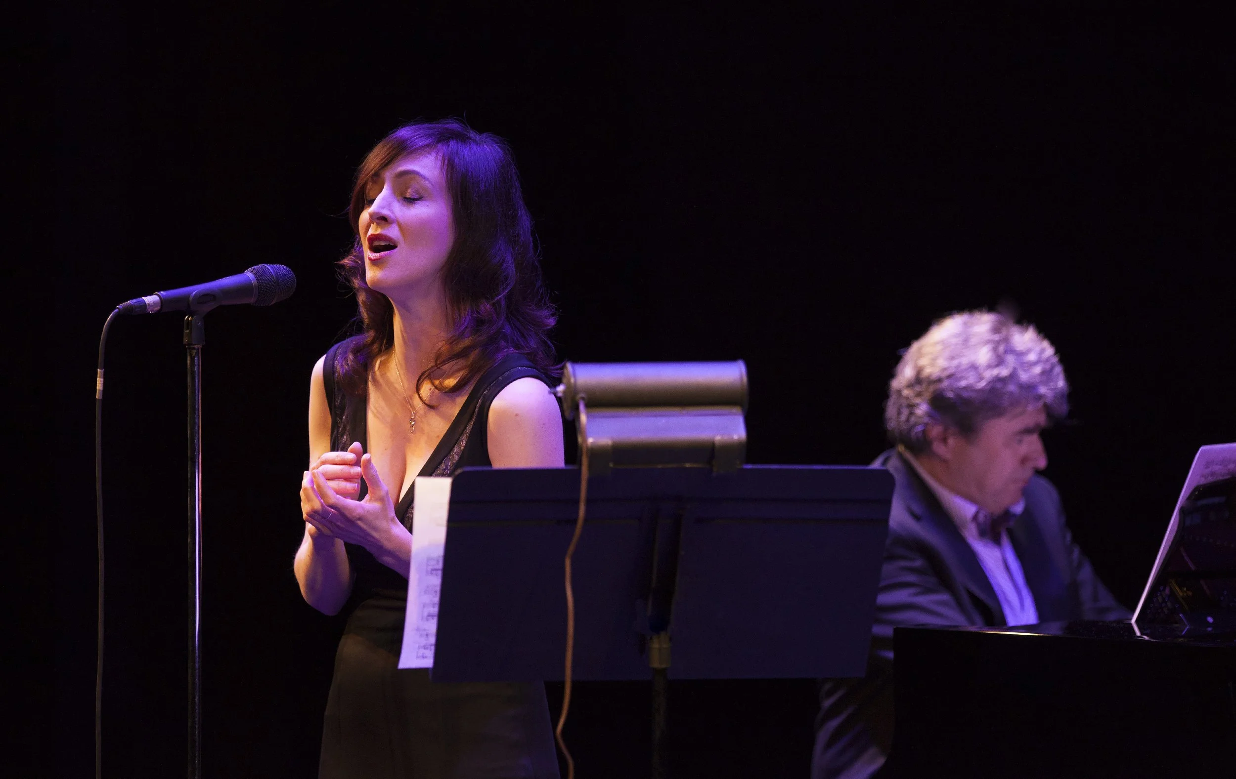  From left to right: Sarah Slean, Andrew Burashko xPhoto by John Lauener 