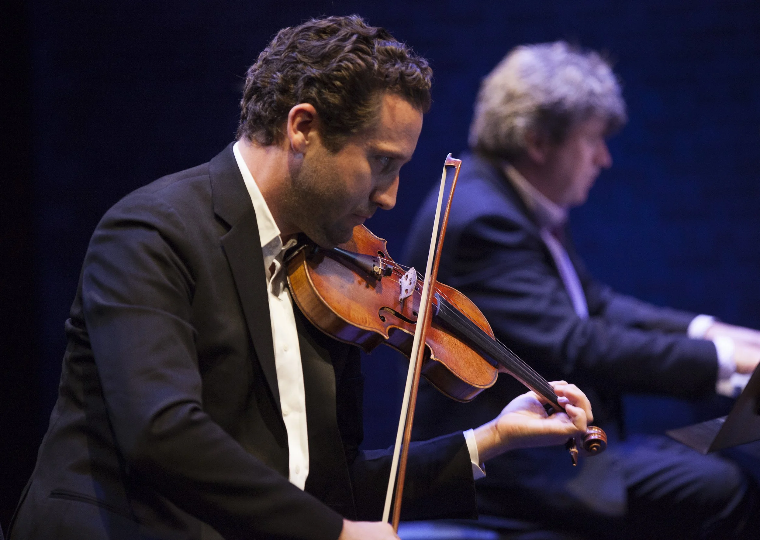 Benjamin Bowman and Andrew Burashko Photo by John Lauener 