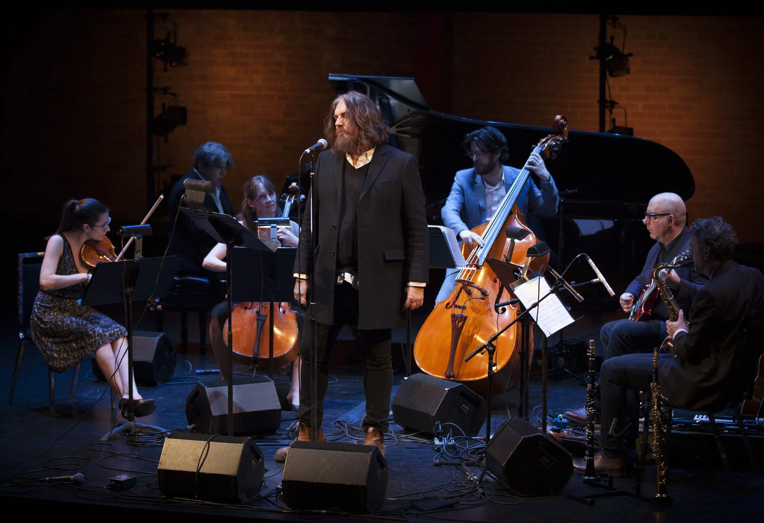 From left to right: Sheila Jaffé, Andrew Burashko, Amy Laing, Tom Wilson, Joseph Phillips, Rob Piltch, Rob Carli Photo by John Lauener 