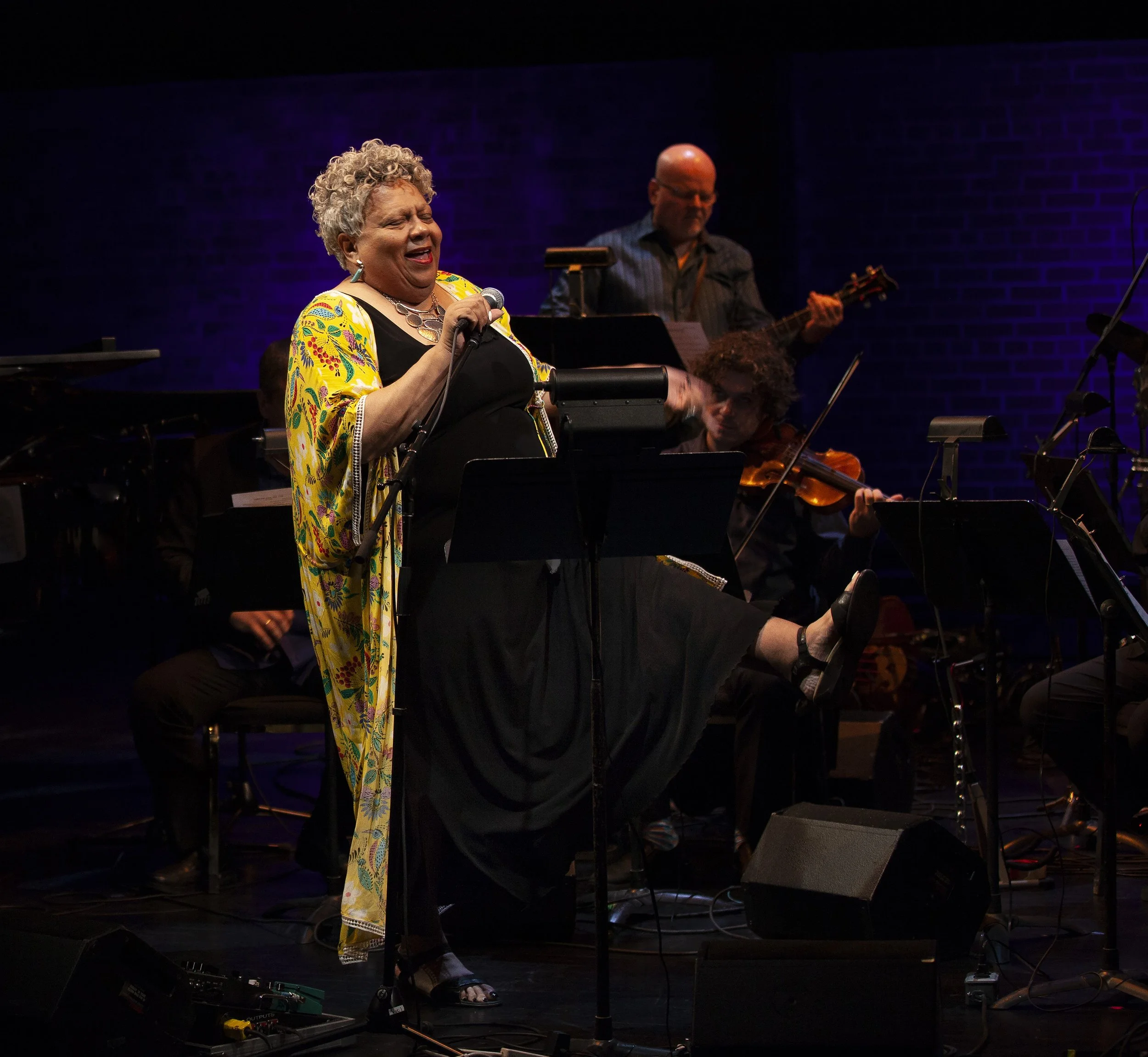  From left to right: Jackie Richardson, George Koller, Drew Jurecka Photo by John Lauener 