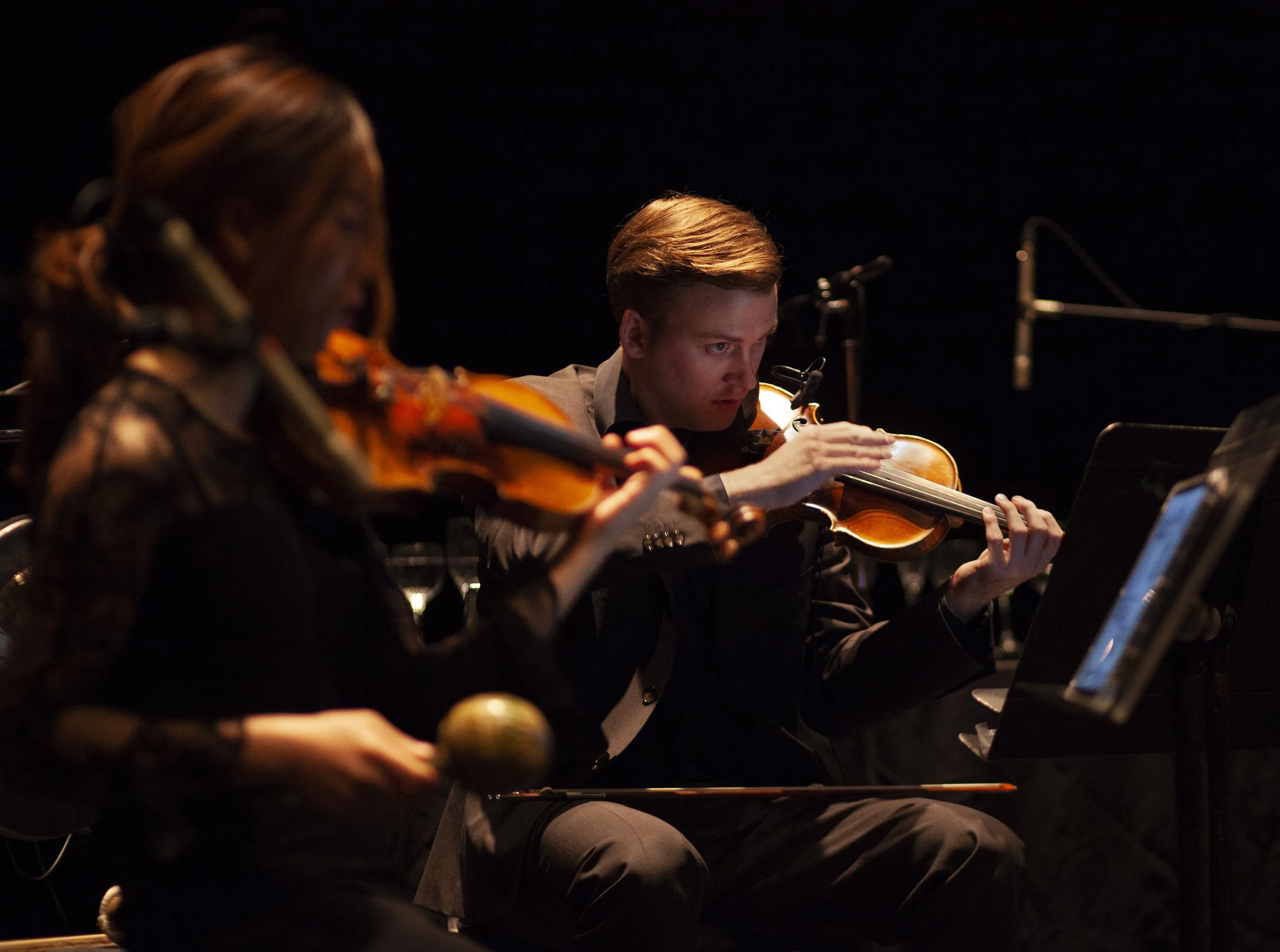  From left to right: Luri Lee, Jeffrey Dyrda Photo by John Lauener 
