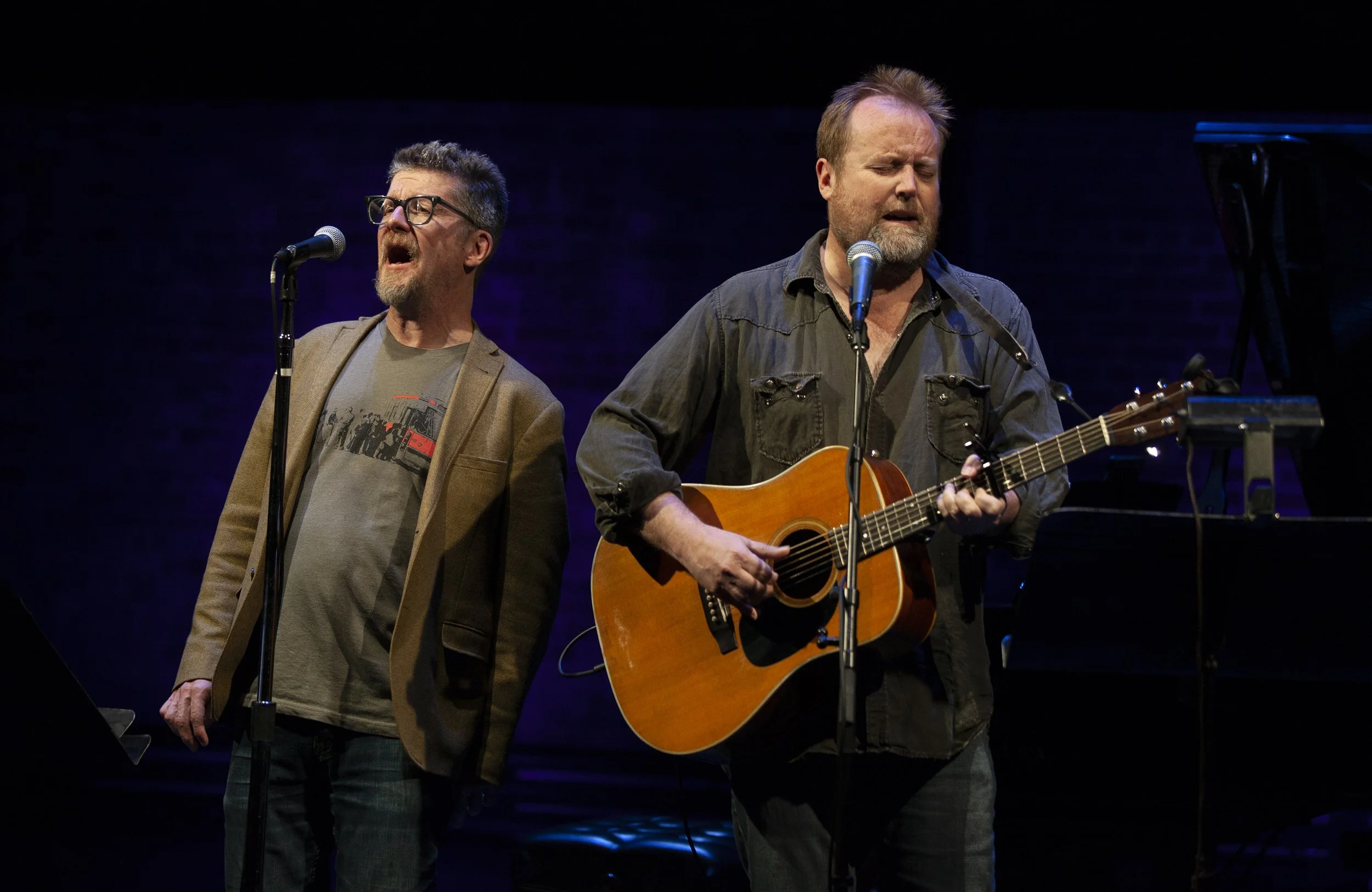  From left to right: Andy Maize, Josh Finlayson Photo by John Lauener 