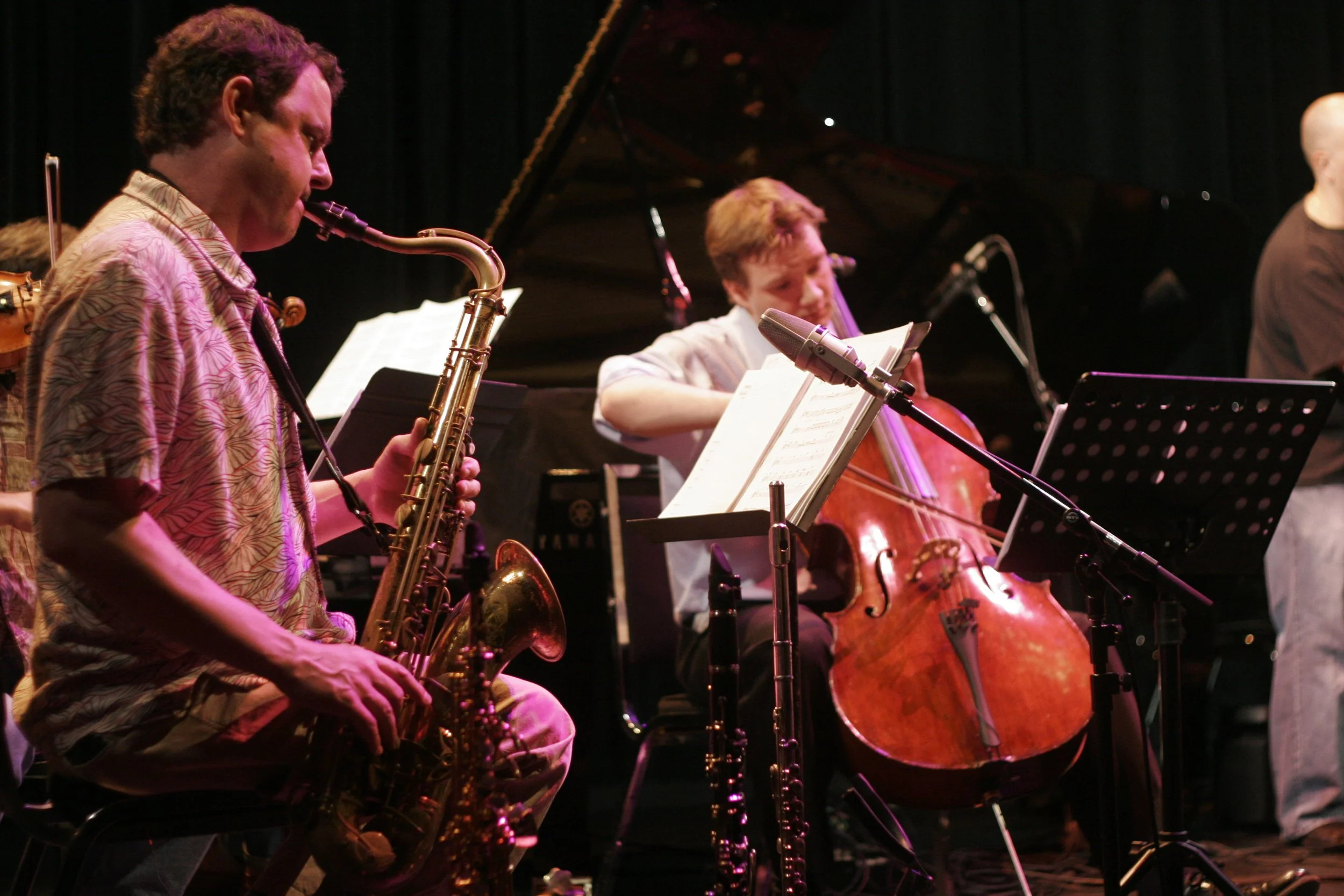  From right to left: Phil Dwyer, Rafael Hoekman 