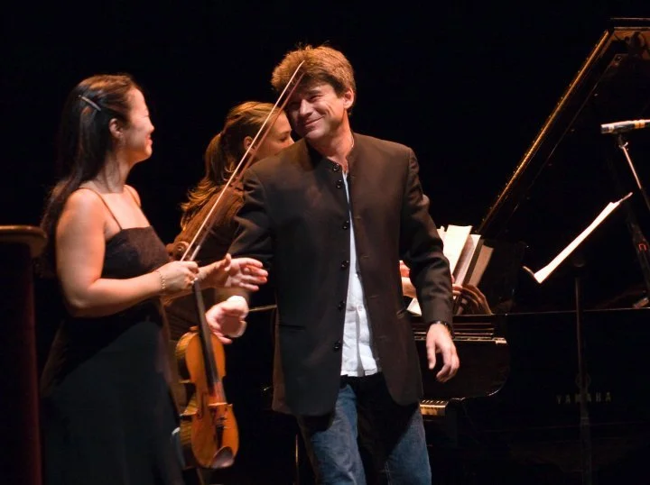  From left to right: Mayumi Seiler, Andrew Burashko Photo by John Lauener 