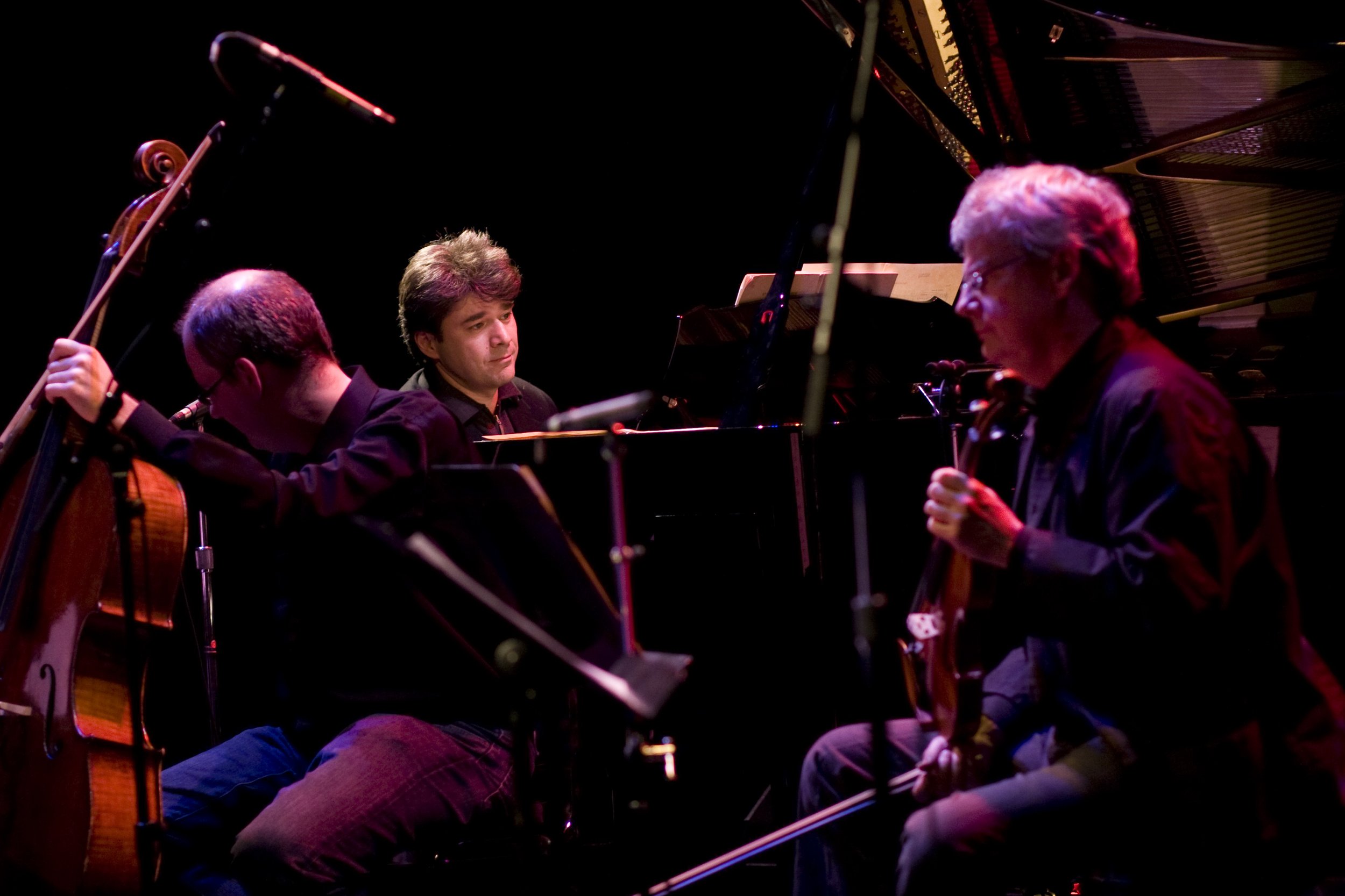  From left to right: Thomas Wiebe, Andrew Burashko, Steven Dann Photo by John Lauener 
