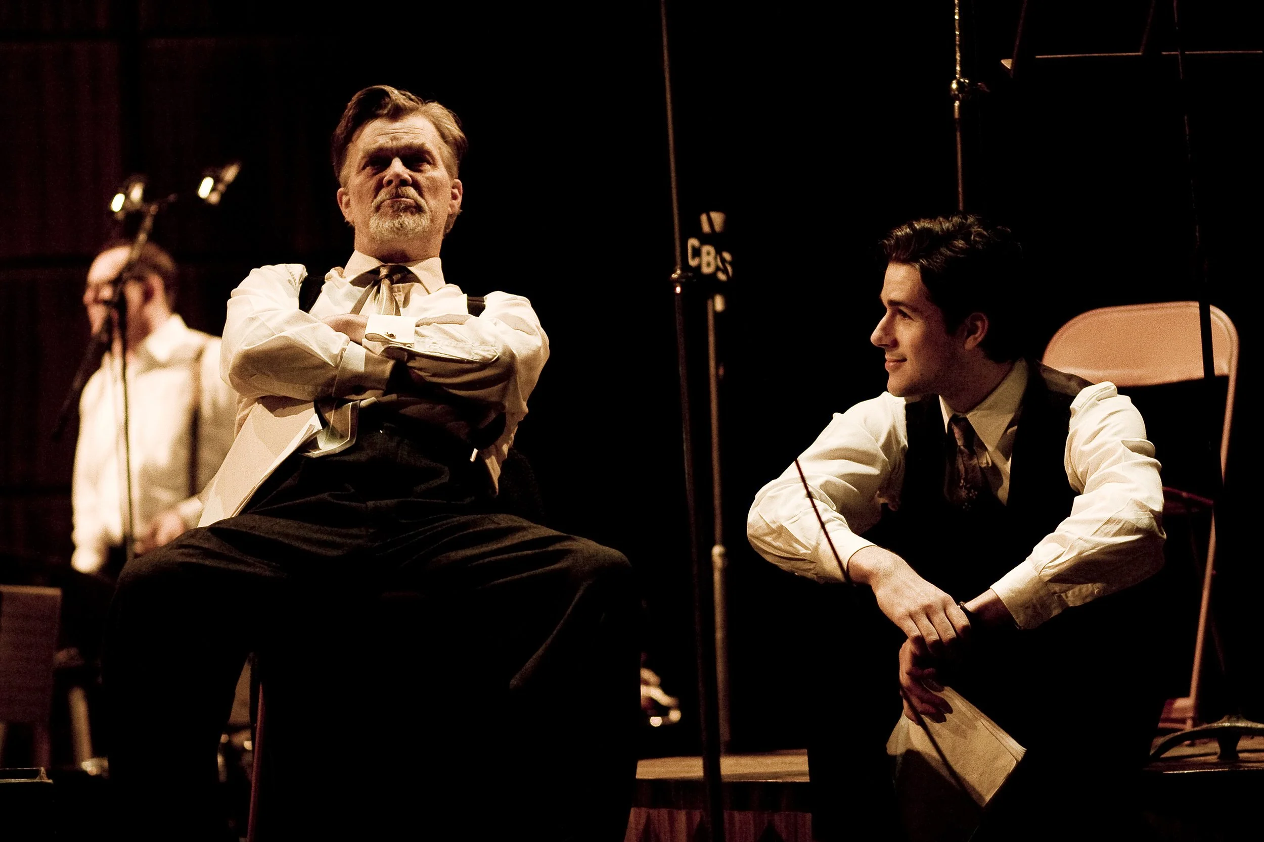  From left to right: Nicholas Campbell, Marc Bendavid Photo by John Lauener 