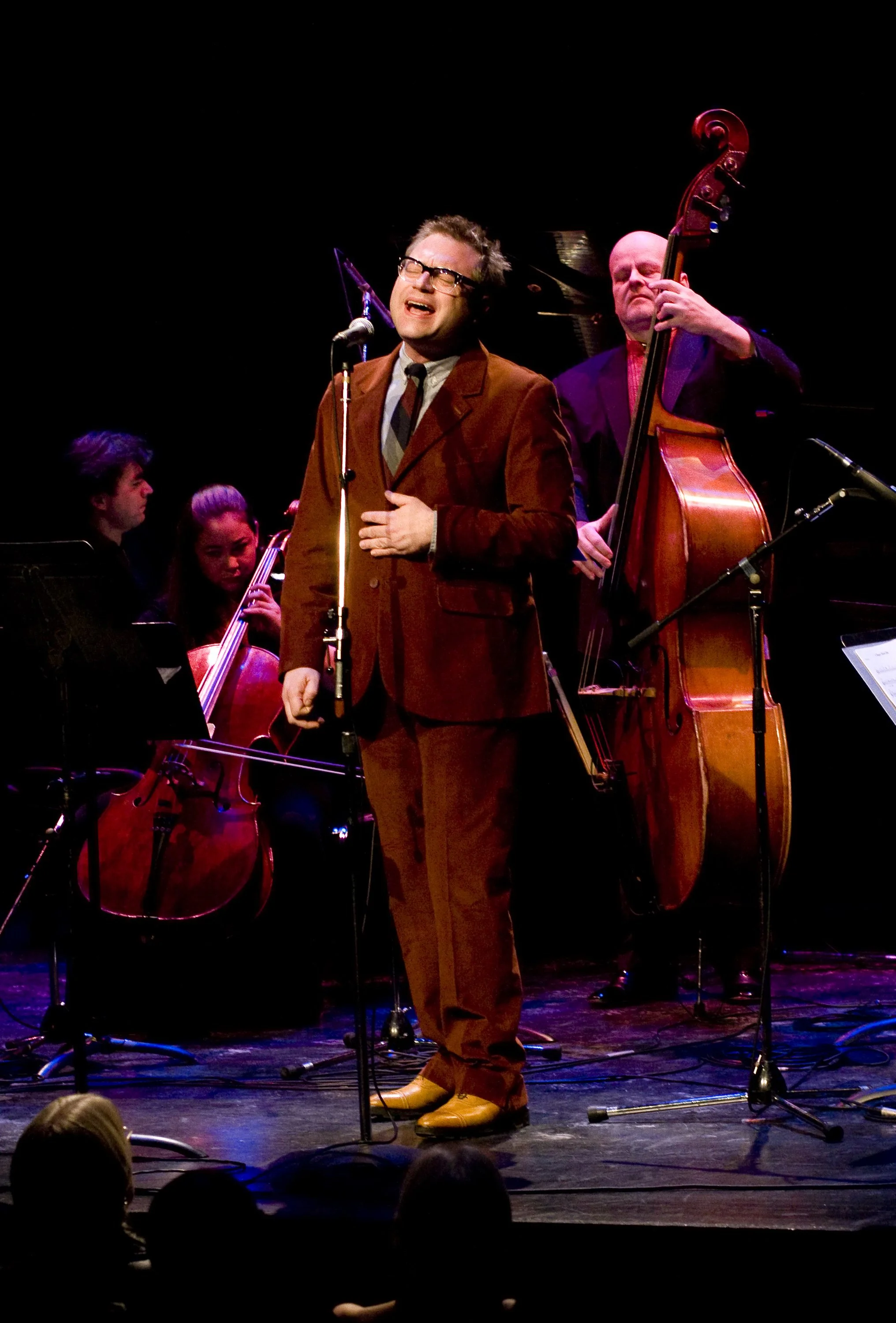  From left to right: Andrew Burashko, Rachel Mercer, Steven Page, George Koller Photo by John Lauener 