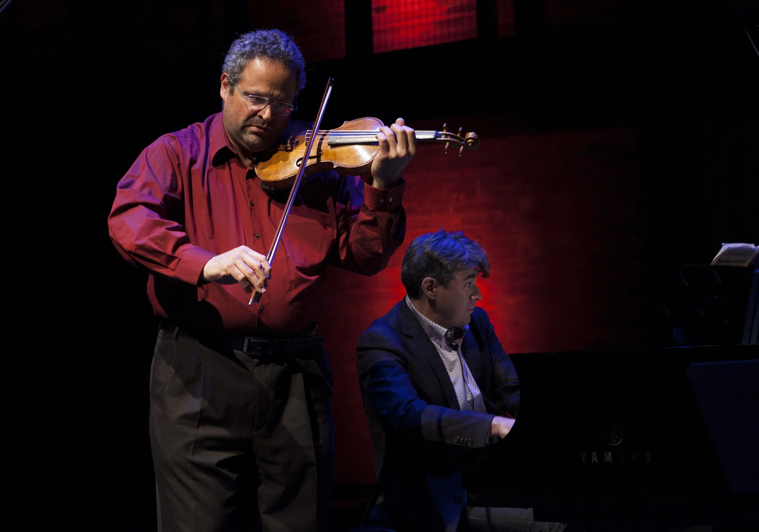  From left to right: Yehonatan Berick, Andrew Burashko Photo by John Lauener 