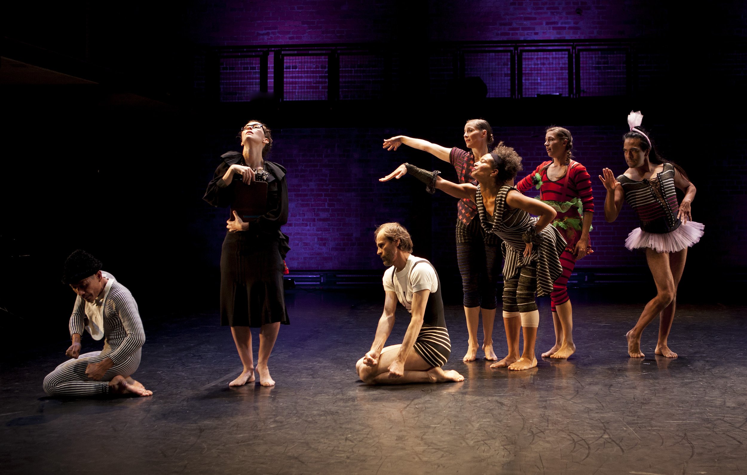  From left to right: Robert Regala, Danielle Baskerville, Bill Coleman, Megan Nadian, Jennifer Dahl, Mairi Greig, Sid Bobb Photo by John Lauener 