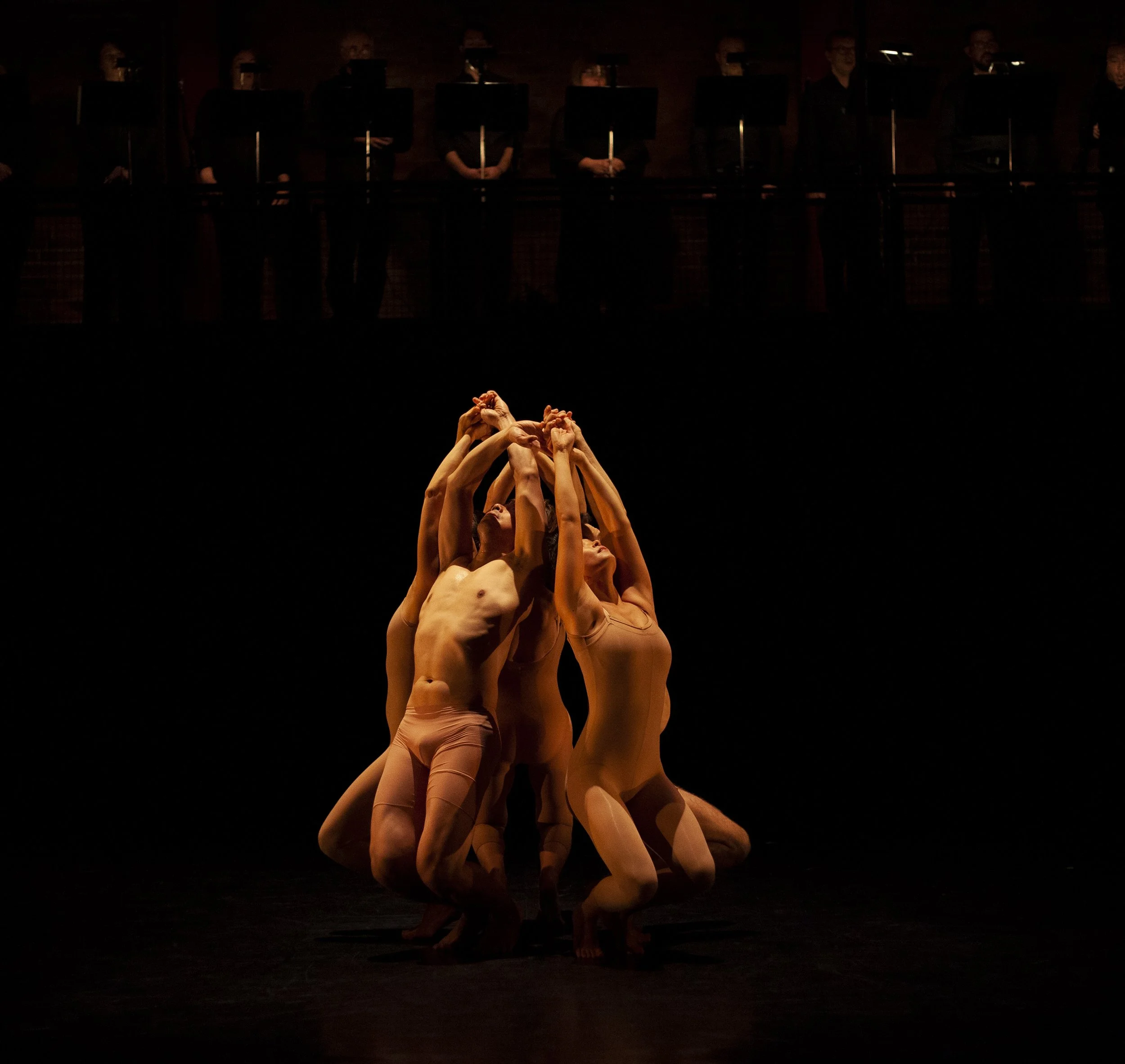  Danielle Baskerville, Sierra Chin-Sawdy, Michael English, Anh Nguyen, Bee Pallomina, Tafelmusik Chamber Choir Photo by John Lauener  