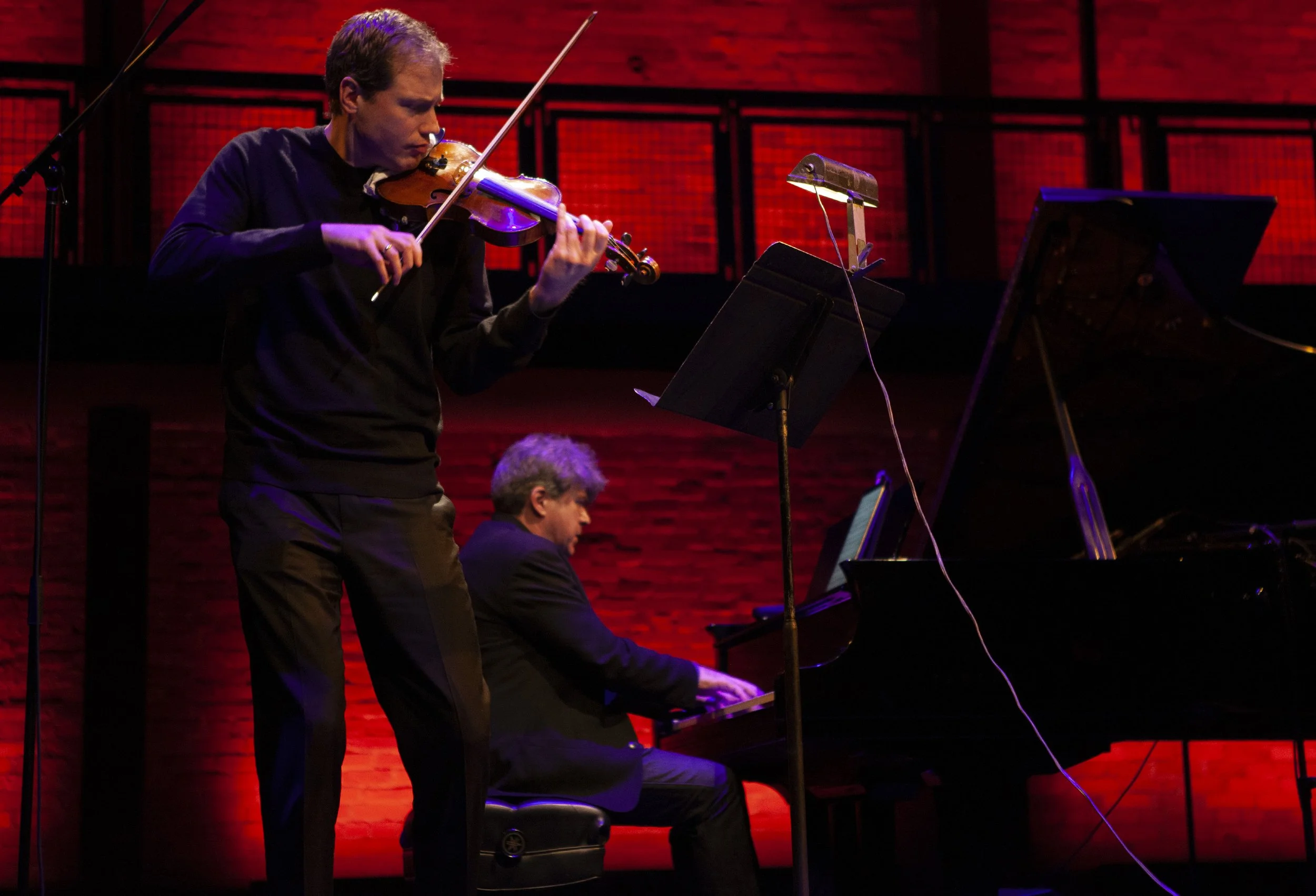  Jonathan Crow and Andrew Burashko Photo by John Lauener 