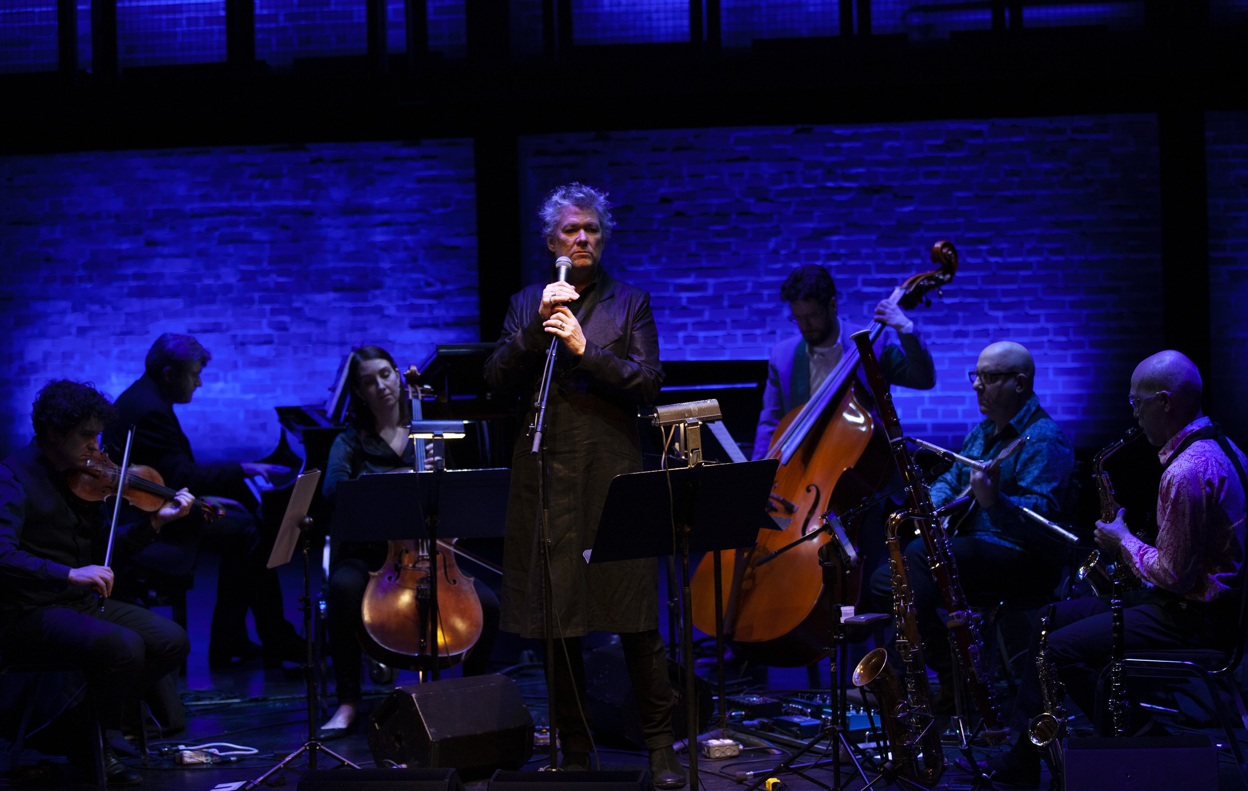  From left to right: Drew Jurecka, Andrew Burashko, Rachel Pomedli, Gregory Hoskins, Joseph Pillips, Rob Piltch, Peter Lutek Photo by John Lauener 