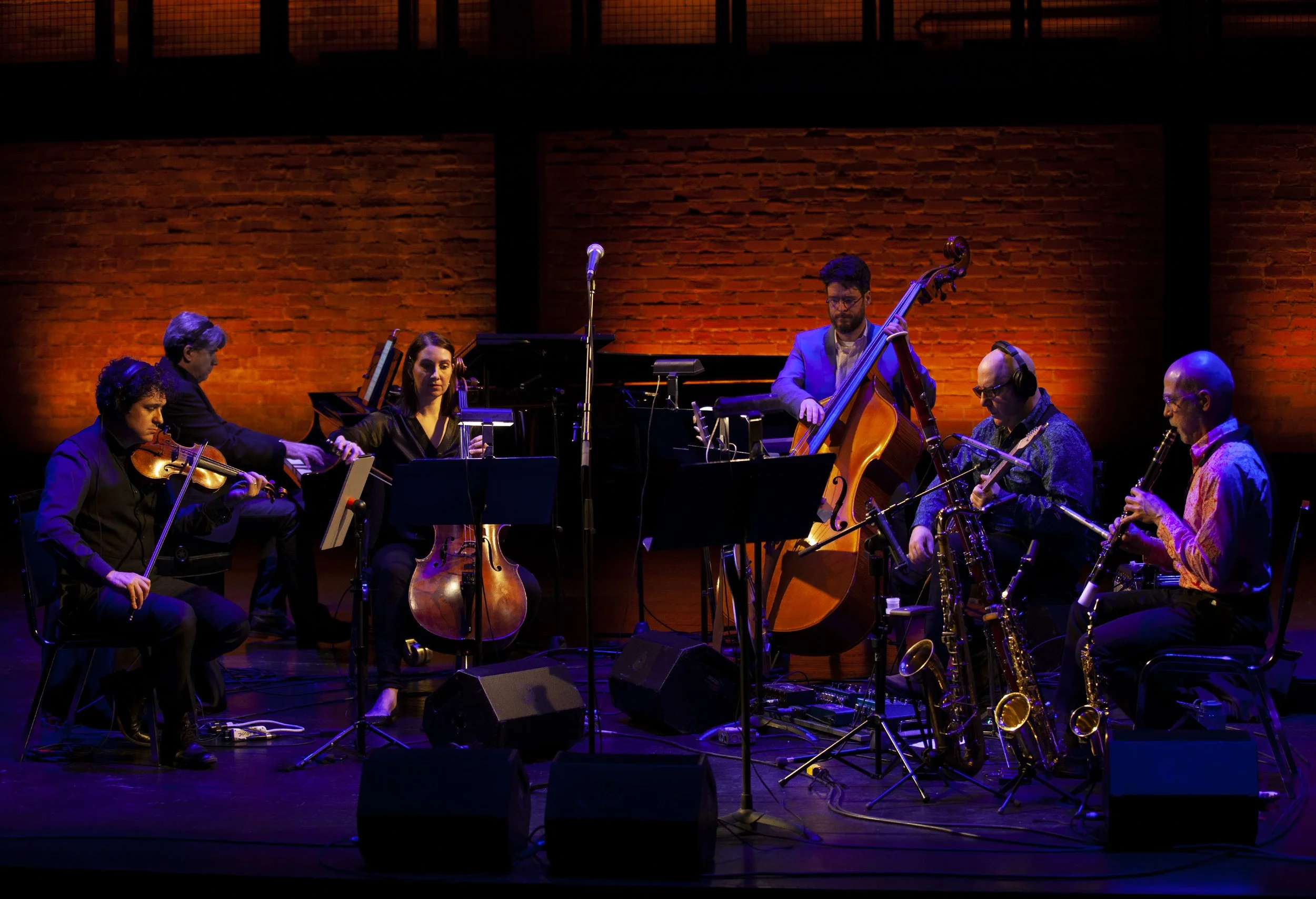  From left to right: Drew Jurecka, Andrew Burashko, Rachel Pomedli, Joseph Phillips, Rob Piltch, Peter Lutek Photo by John Lauener 
