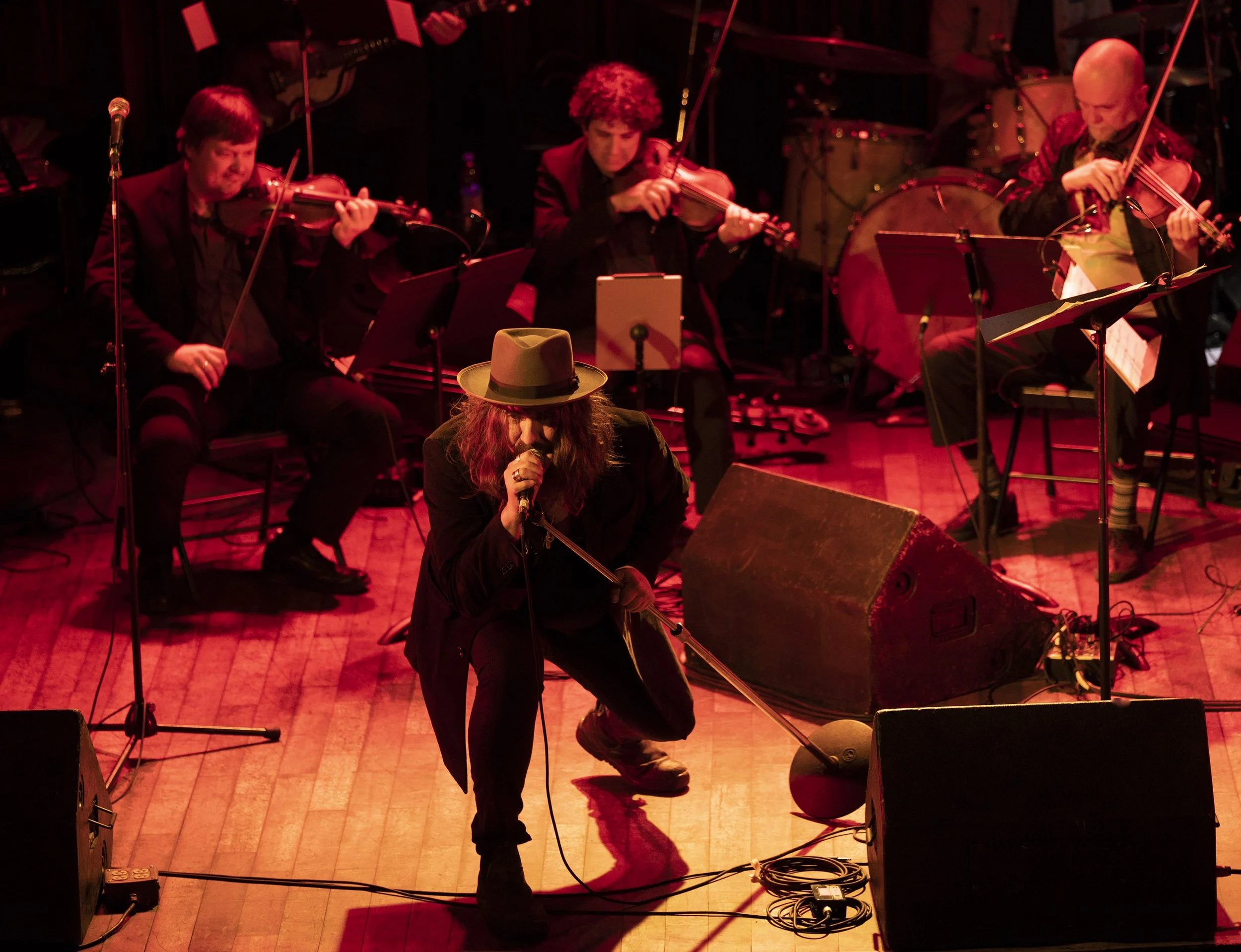  From left to right: Stephen Sitarski, Tom Wilson, Drew Jurecka, Douglas Perry Photo by John Lauener 