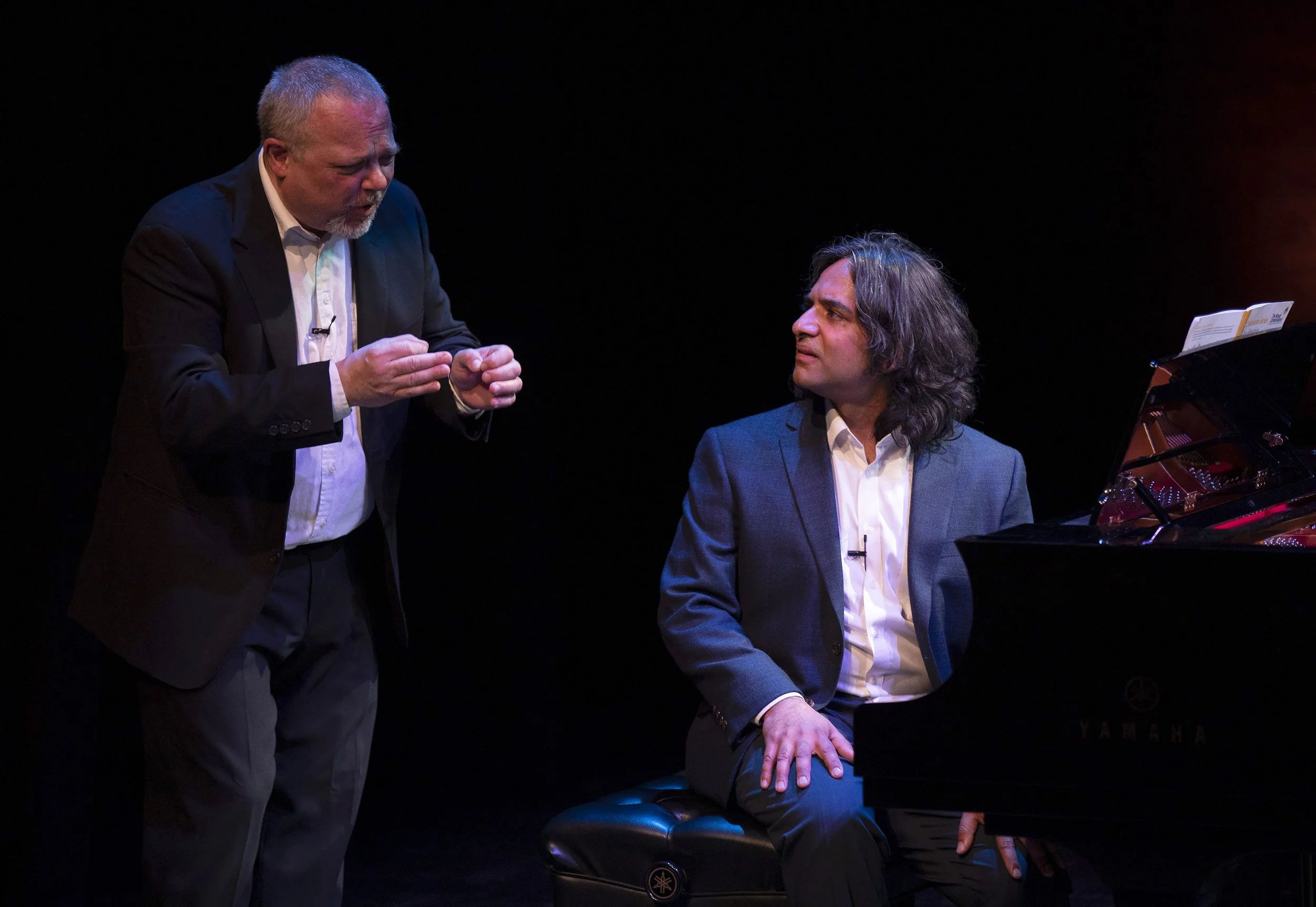  From left to right: Richard Greenblatt, Reza Jacobs Photo by John Lauener 