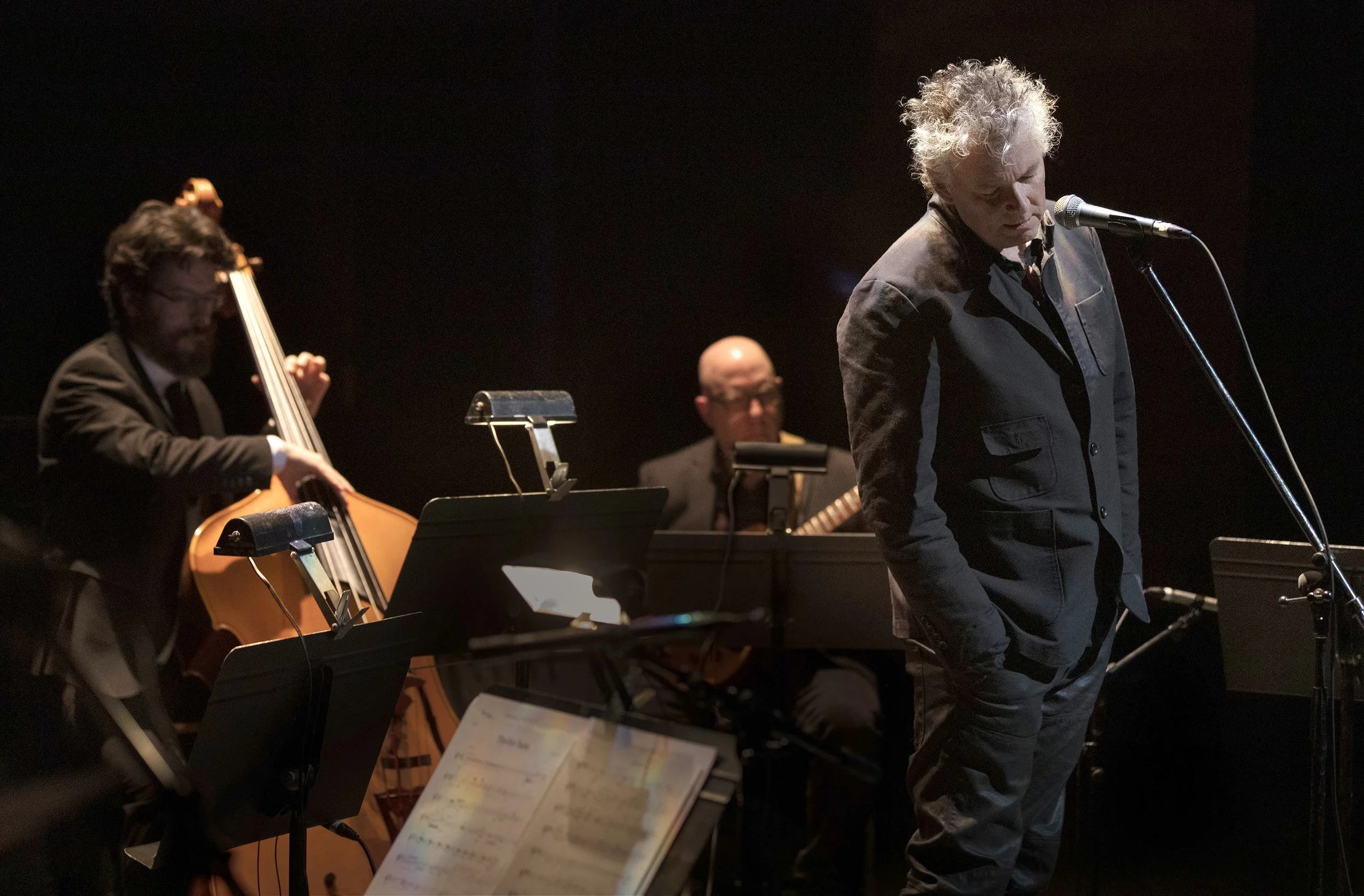  From left to right: Joseph Phillips, Rob Piltch, Gregory Hoskins Photo by John Lauener 