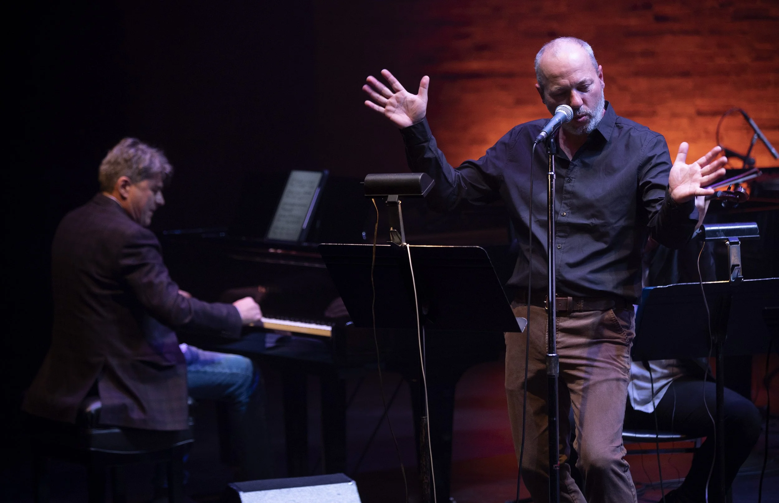  From left to right: Andrew Burashko, Jason Plumb Photo by John Lauener 