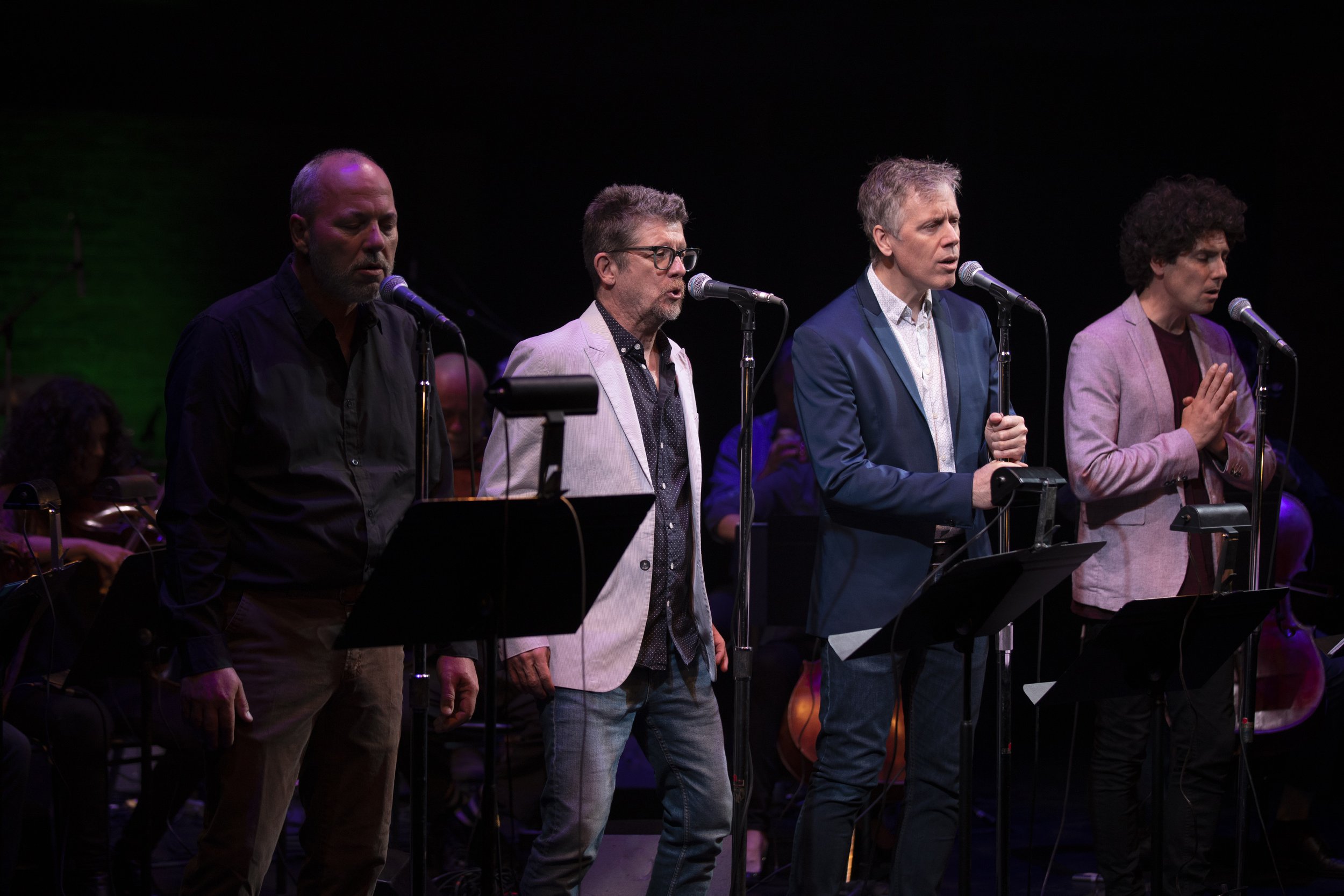  From left to right: Jason Plumb, Andy Maize, Craig Northey, Jeremey Fisher Photo by John Lauener 