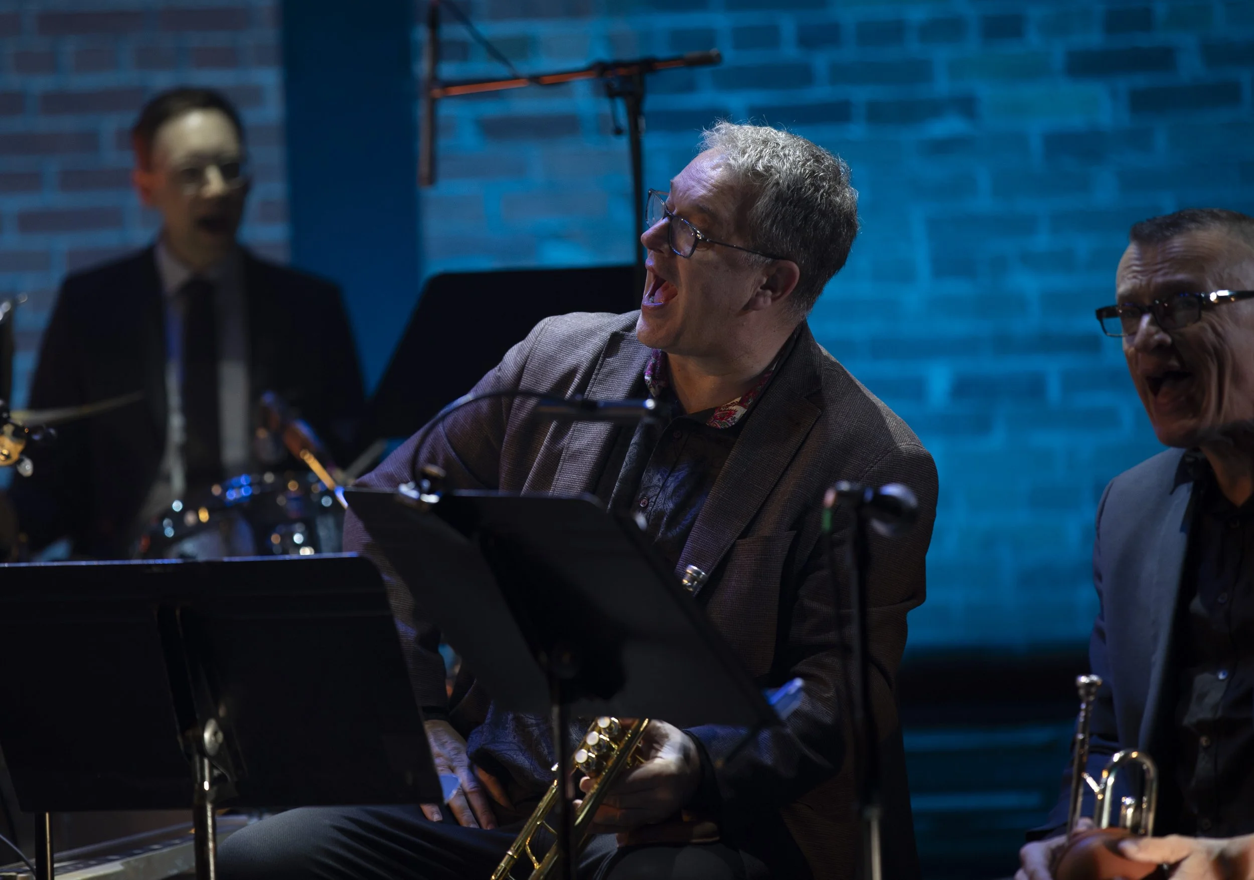  From left to right: Kris Maddigan, Kevin Turcotte, Larry Larson Photo by John Lauener 