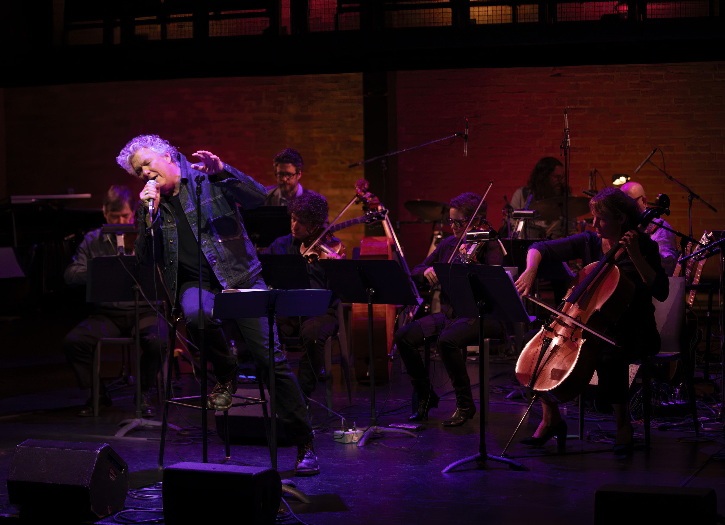  From left to right: Stephen Sitarski, Gregory Hoskins, Joseph Phillips, Drew Jurecka, Kathleen Kajioka, Davide Direnzo, Amy Laing Photo by John Lauener 
